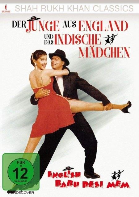 Vorderes Coverbild Der Junge aus England und das Indische Mädchen - English Babu Desi Mem (Shah Rukh Khan Classics). DVD