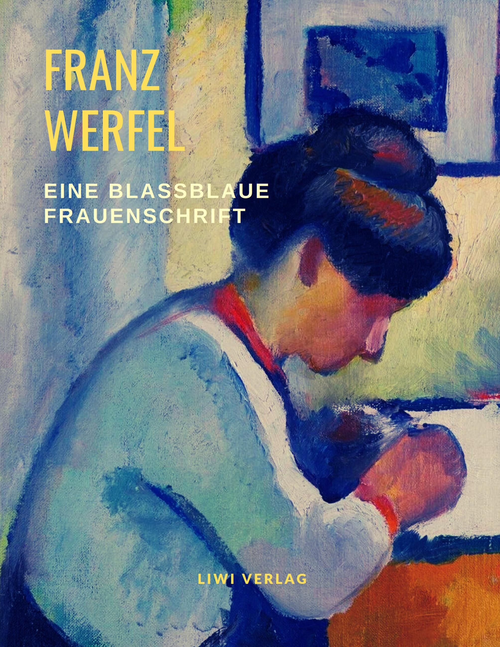 Vorderes Coverbild Eine blaßblaue Frauenschrift