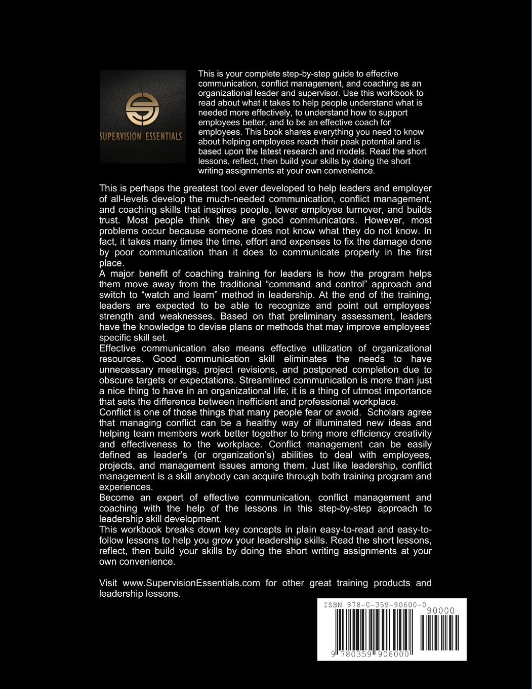 Rückseitencover Communication, Conflict, and Coaching