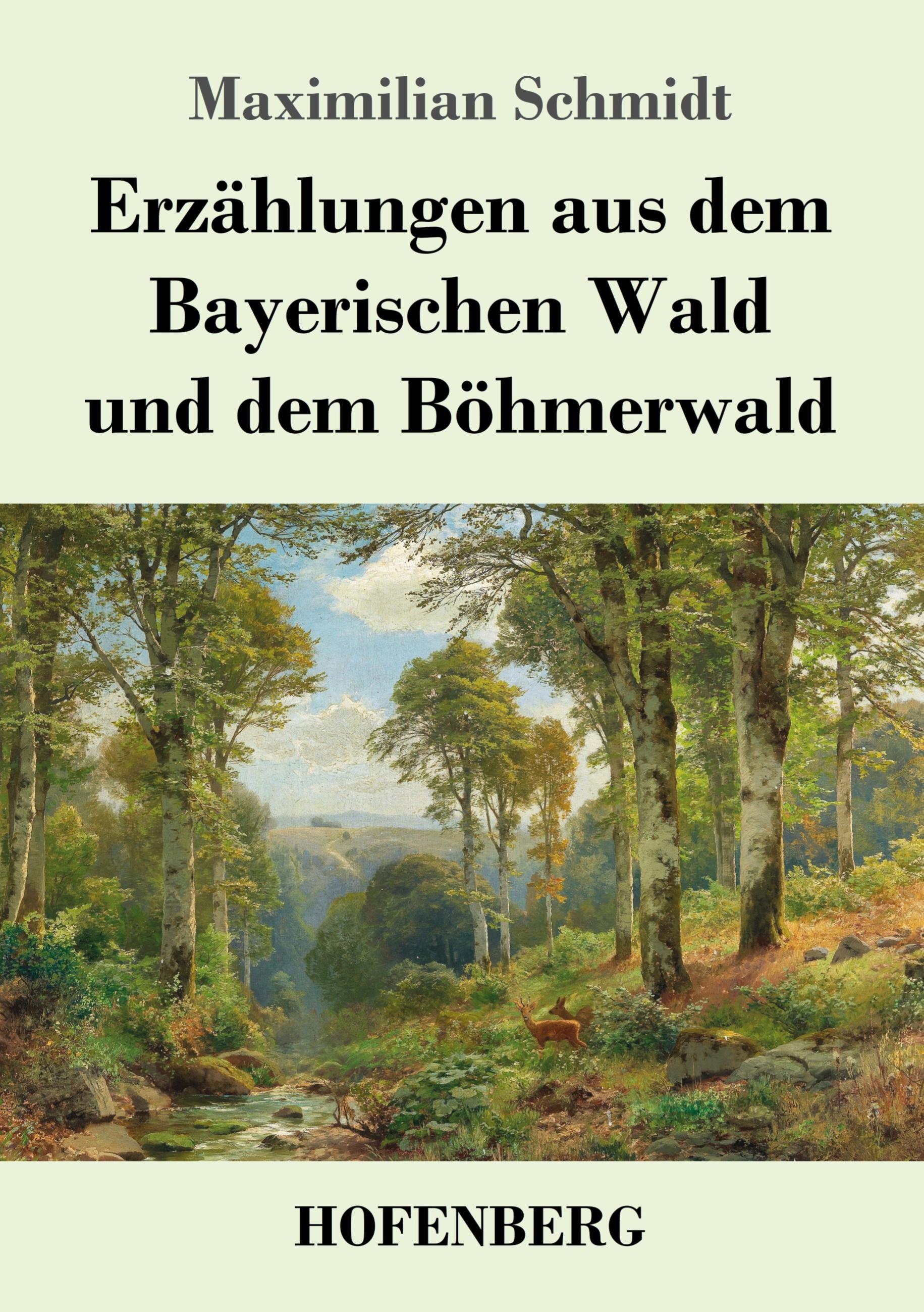Vorderes Coverbild Erzählungen aus dem Bayerischen Wald und dem Böhmerwald
