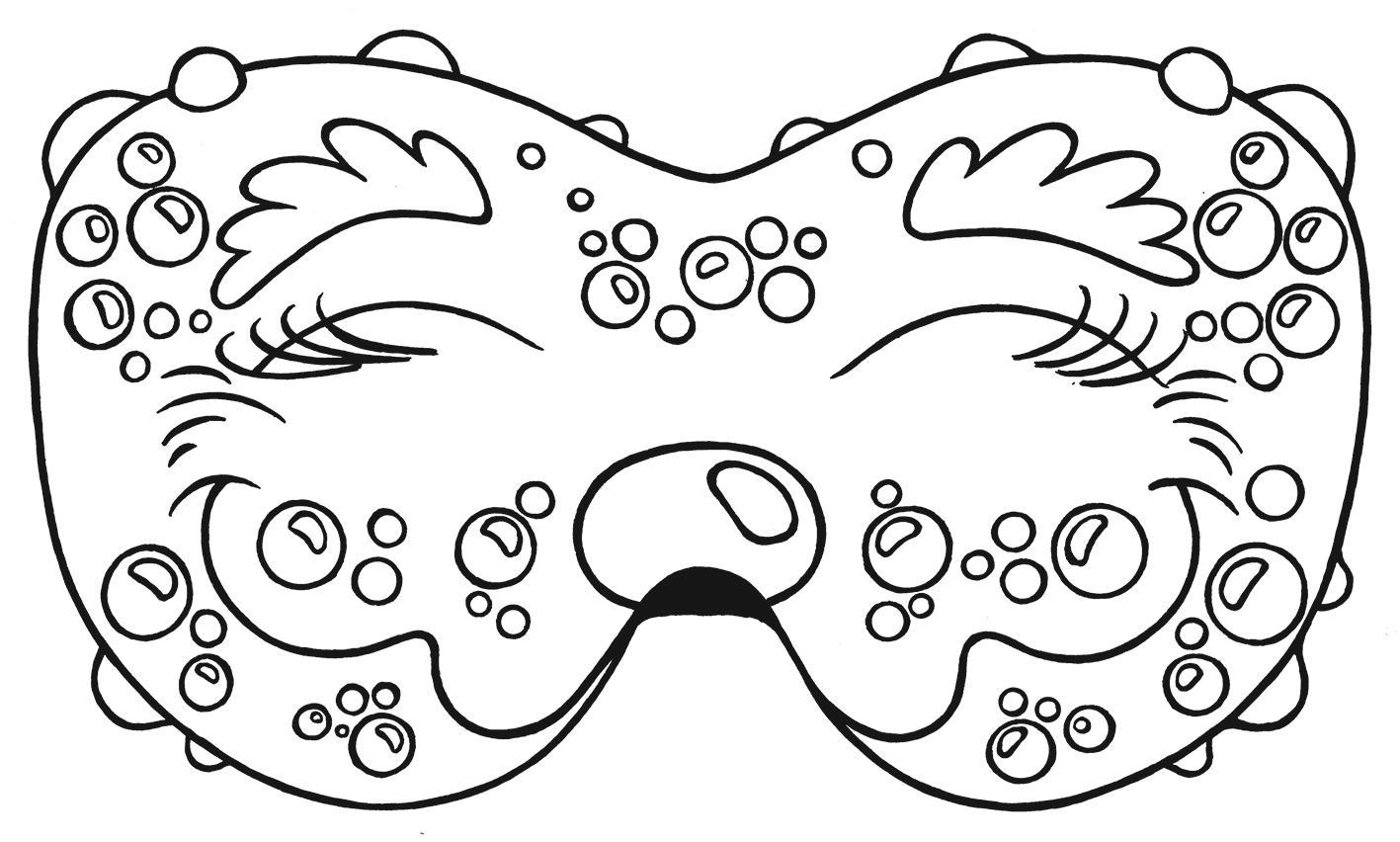 Beispielinhalt (Bild) Lustige Masken