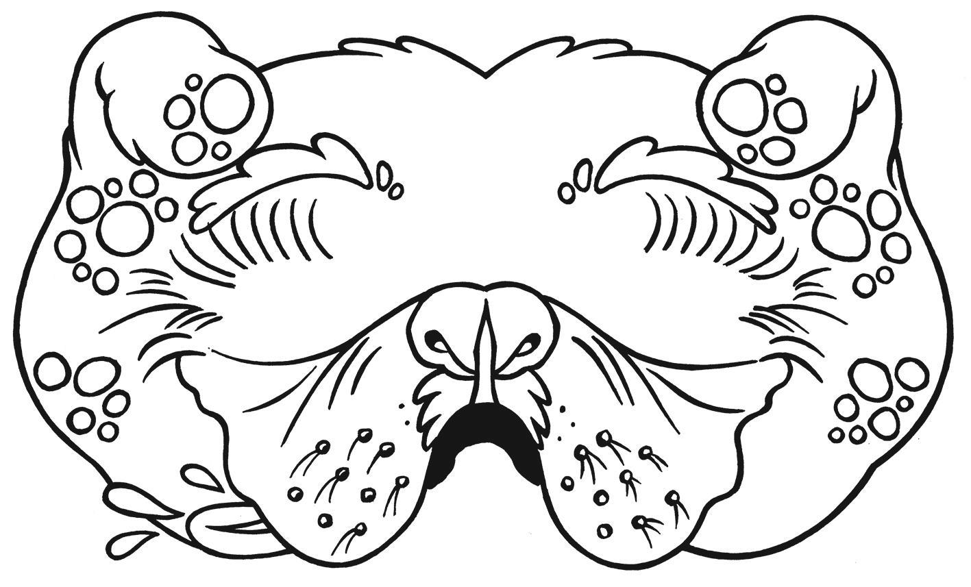 Beispielinhalt (Bild) Lustige Masken