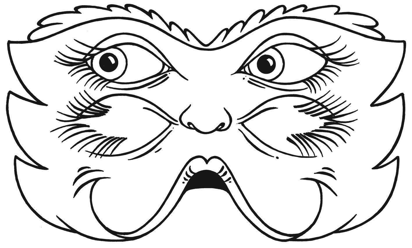 Beispielinhalt (Bild) Lustige Masken