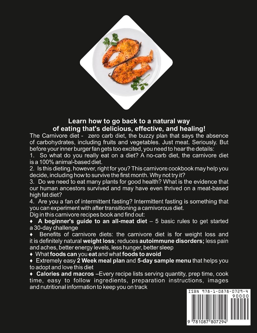 Rückseitencover Carnivore Diet