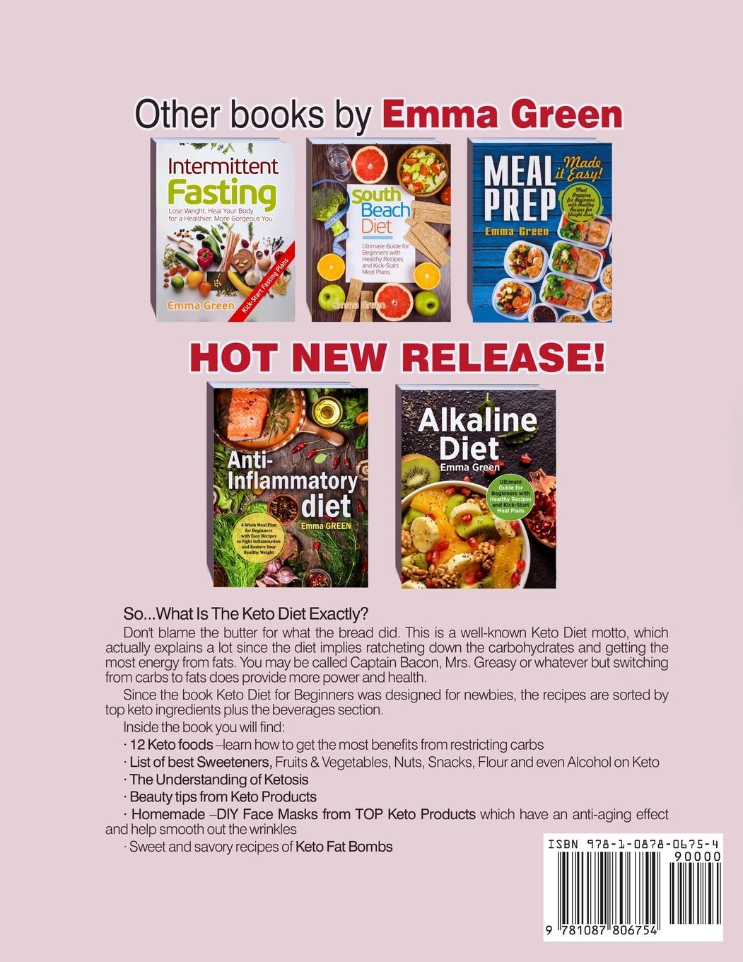 Rückseitencover Keto Diet for Beginners