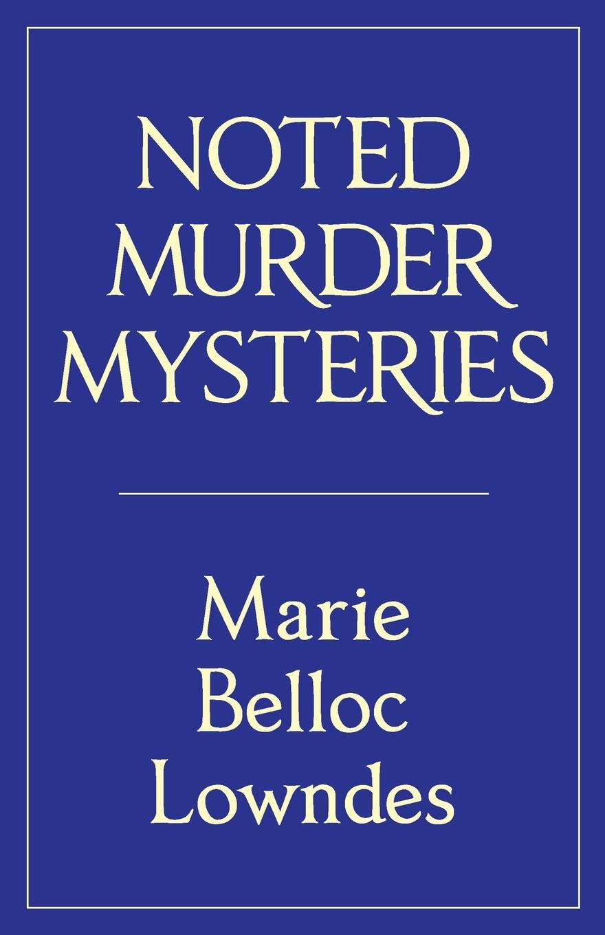 Vorderes Coverbild Noted Murder Mysteries