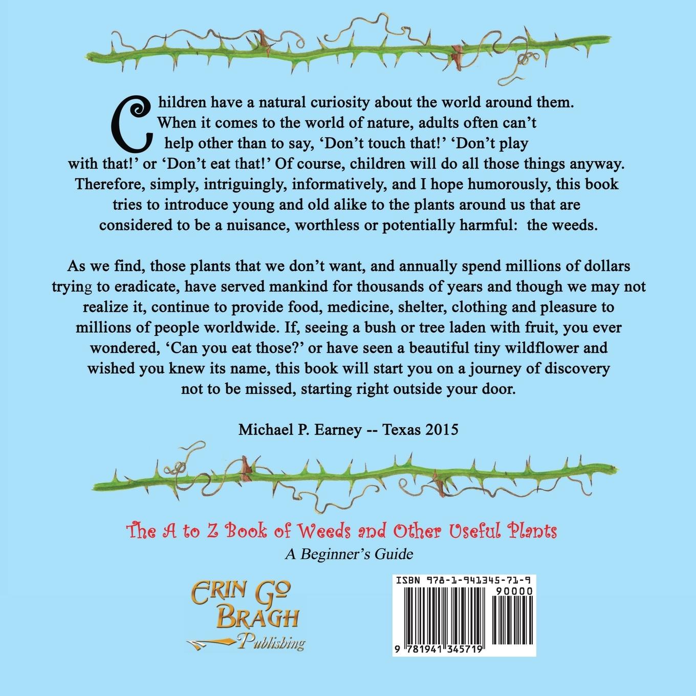 Rückseitencover The A to Z Book of Weeds and Other Useful Plants