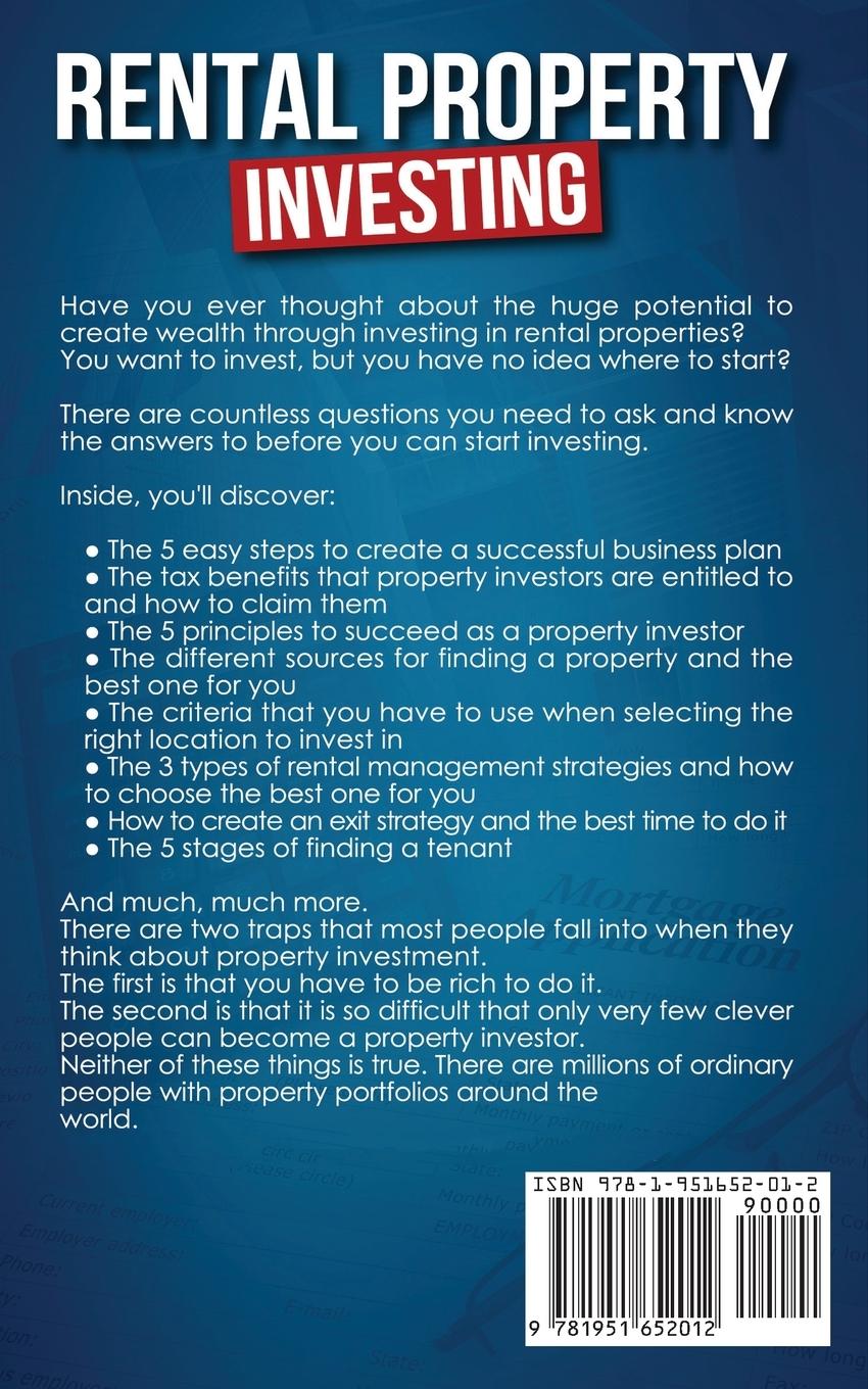 Rückseitencover Rental Property Investing