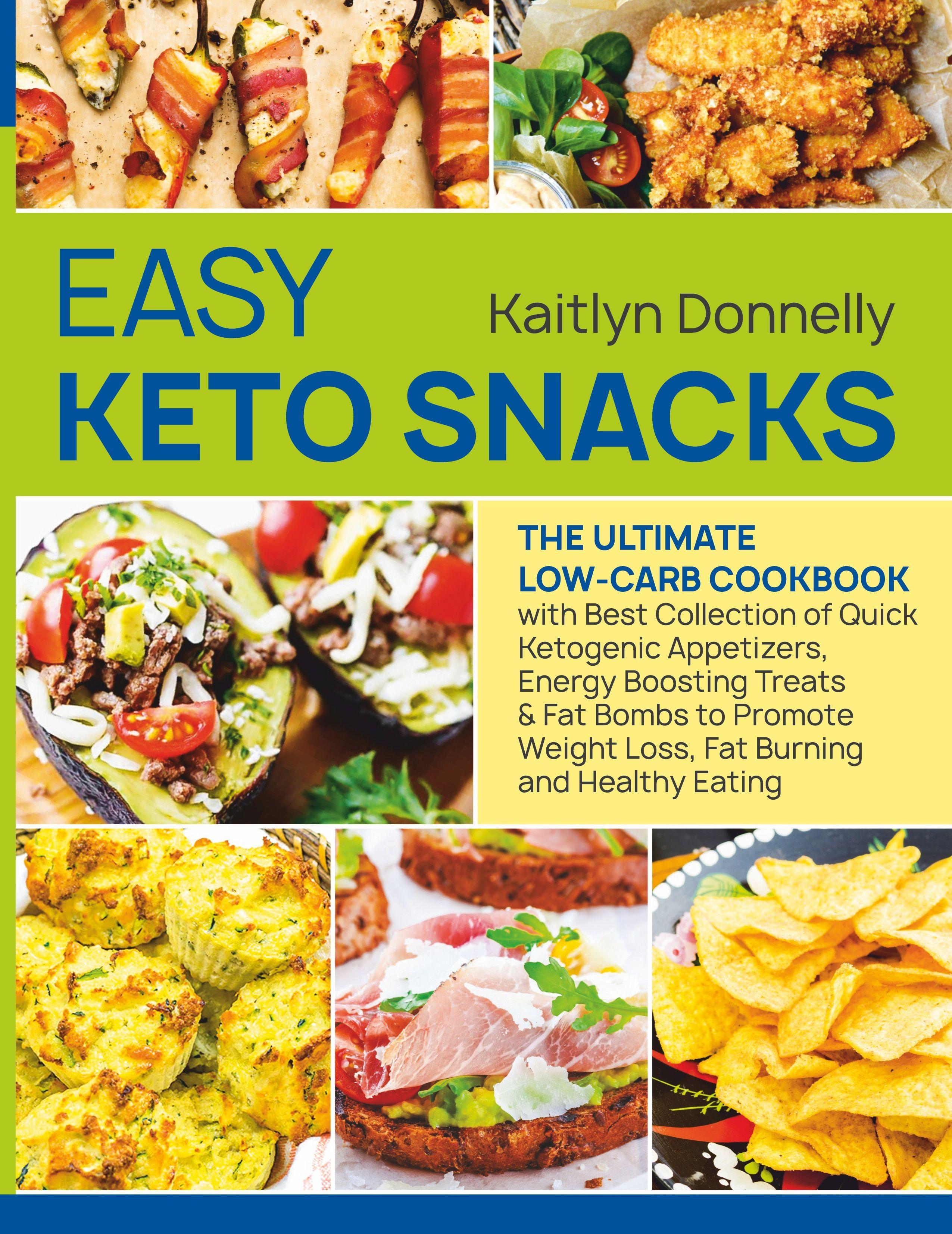 Vorderes Coverbild Easy Keto Snacks