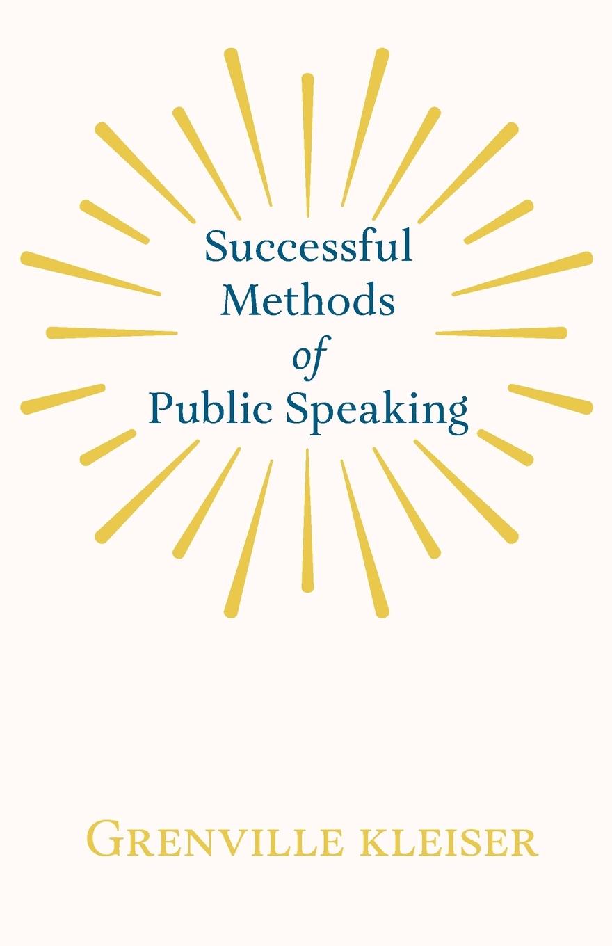 Vorderes Coverbild Successful Methods of Public Speaking