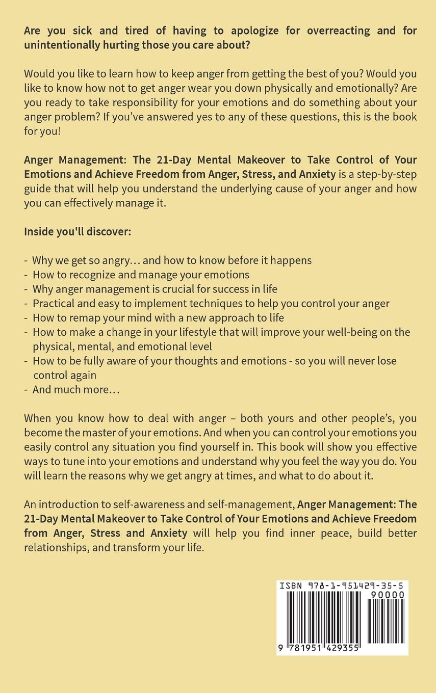 Rückseitencover Anger Management