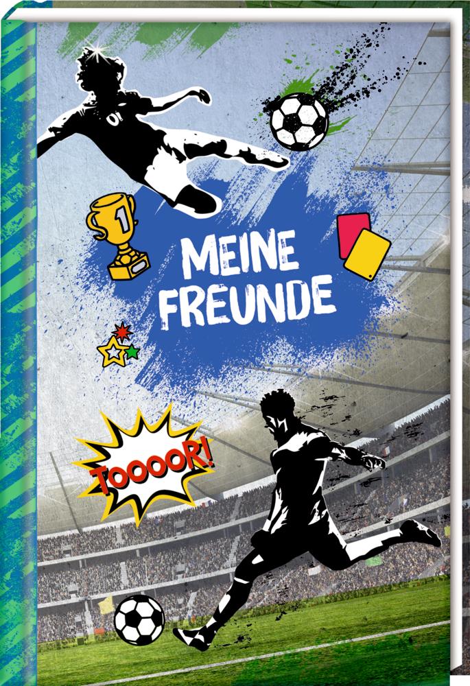 Vorderes Coverbild Freundebuch - Fußball - Meine Freunde