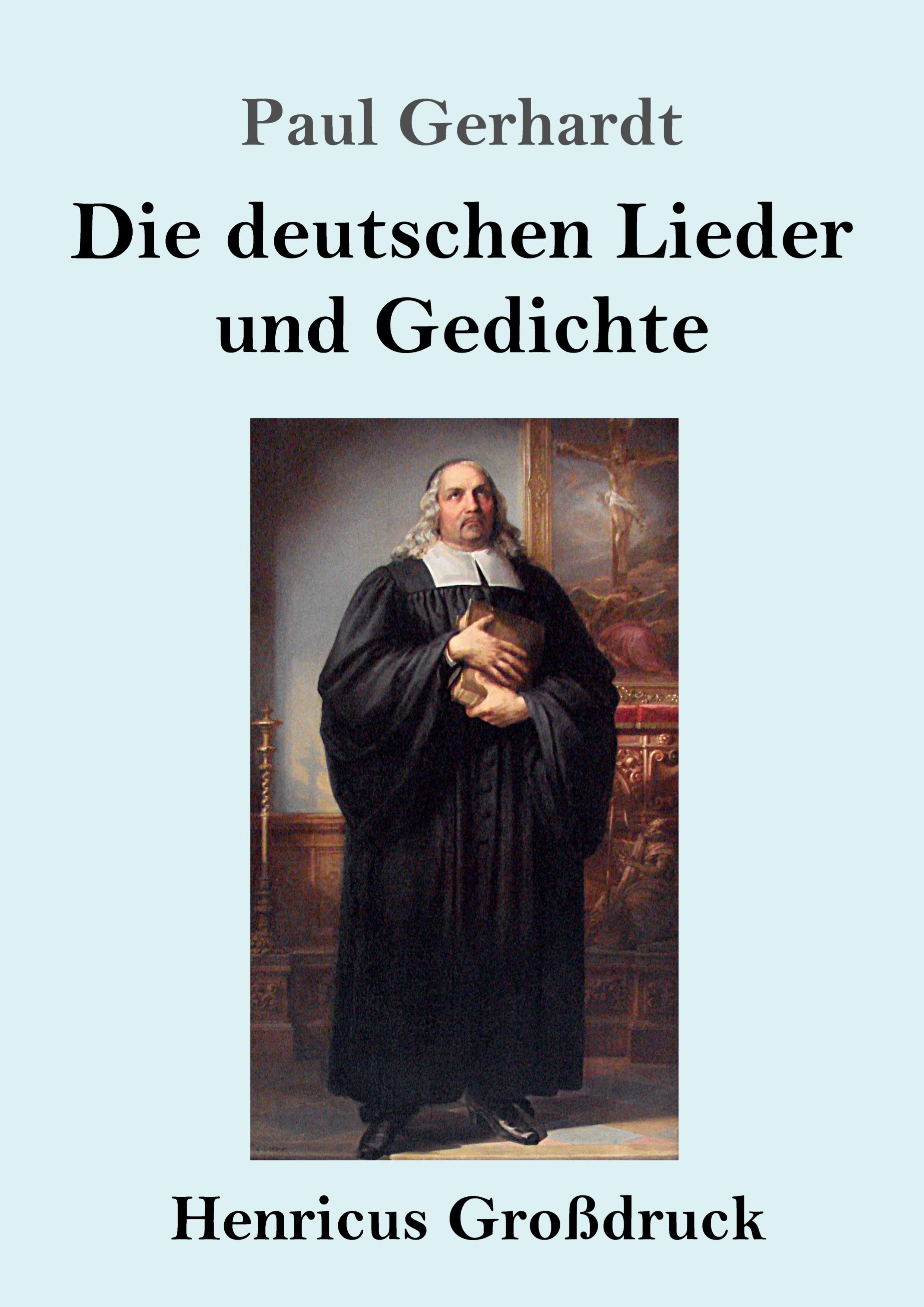 Vorderes Coverbild Die deutschen Lieder und Gedichte (Großdruck)