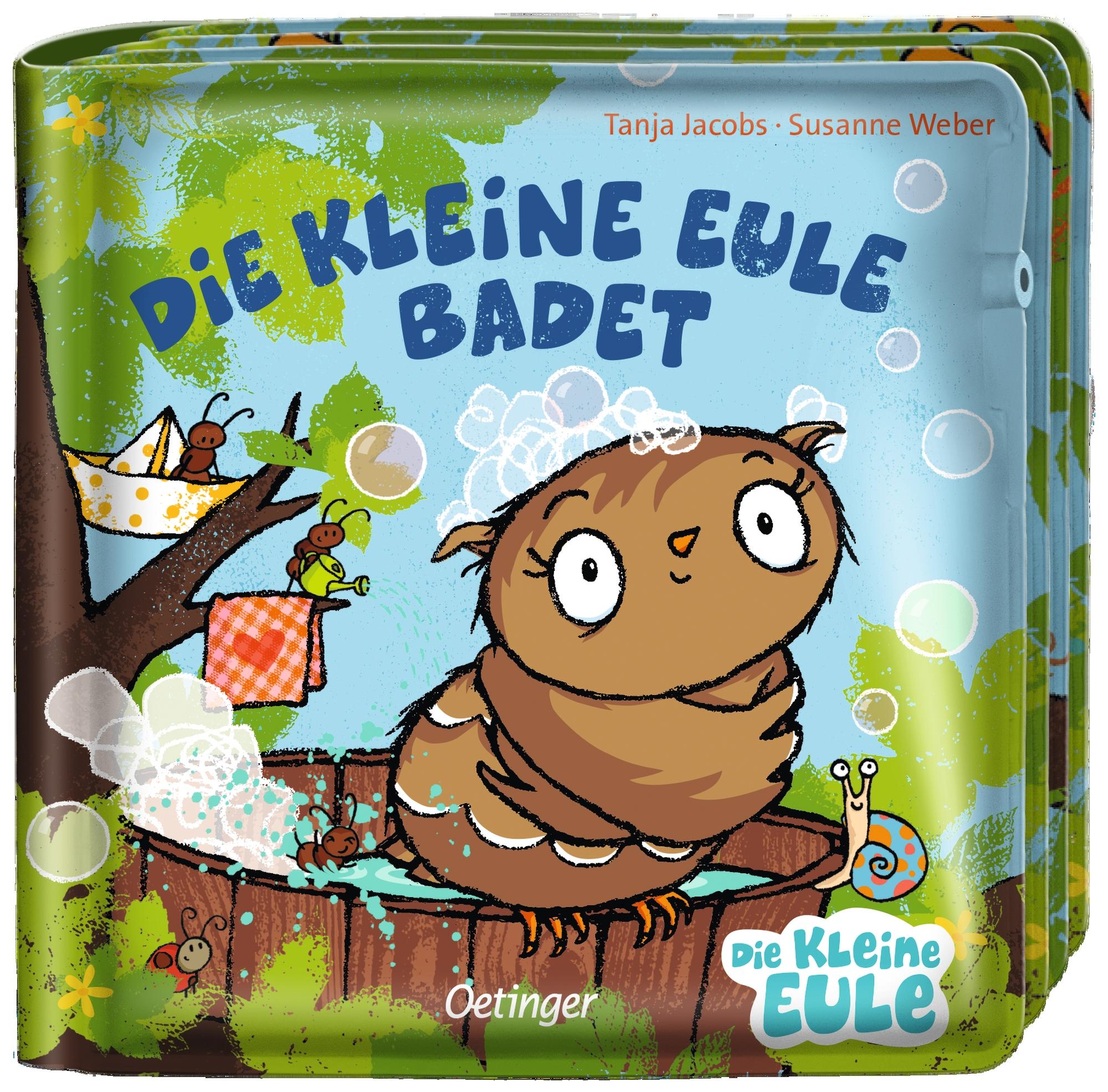 Vorderes Coverbild Die kleine Eule badet