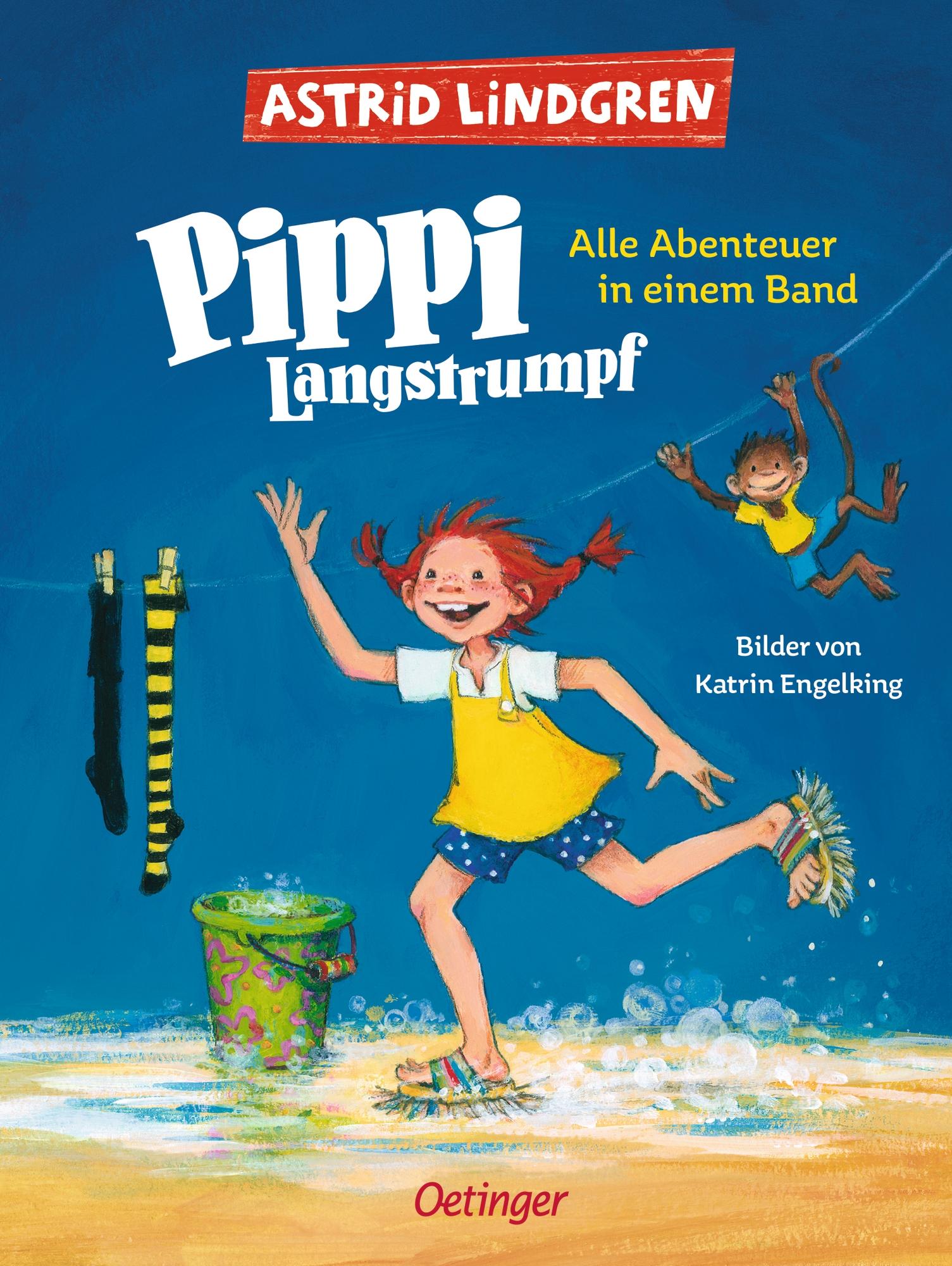 Vorderes Coverbild Pippi Langstrumpf. Alle Abenteuer in einem Band