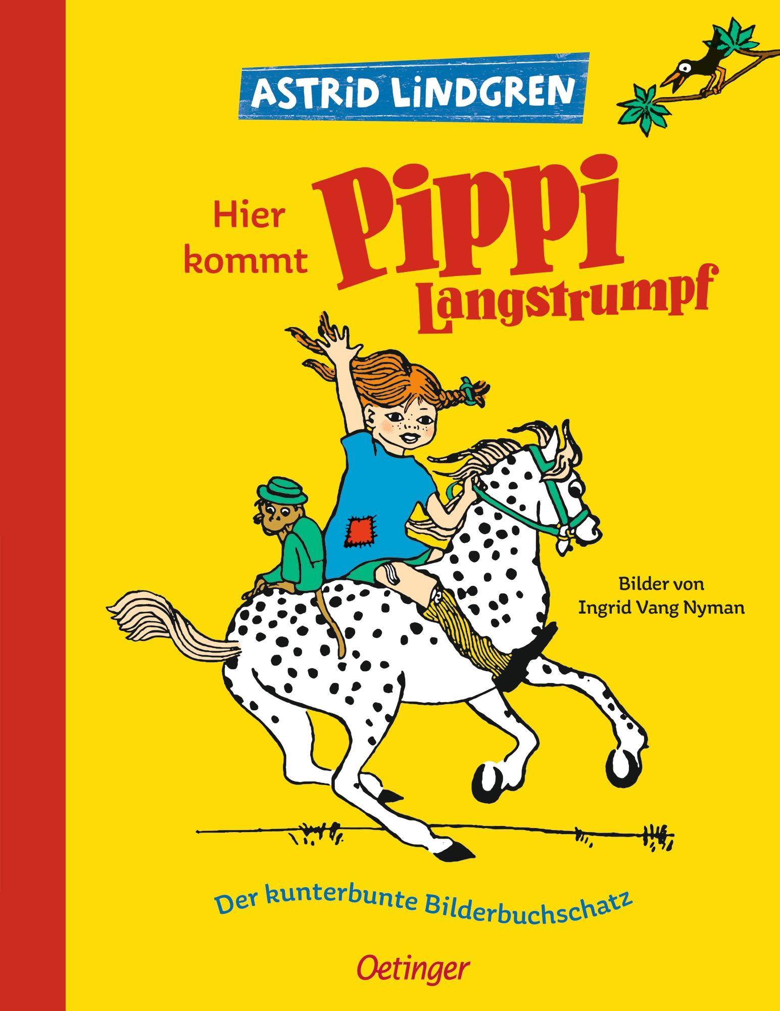 Vorderes Coverbild Hier kommt Pippi Langstrumpf