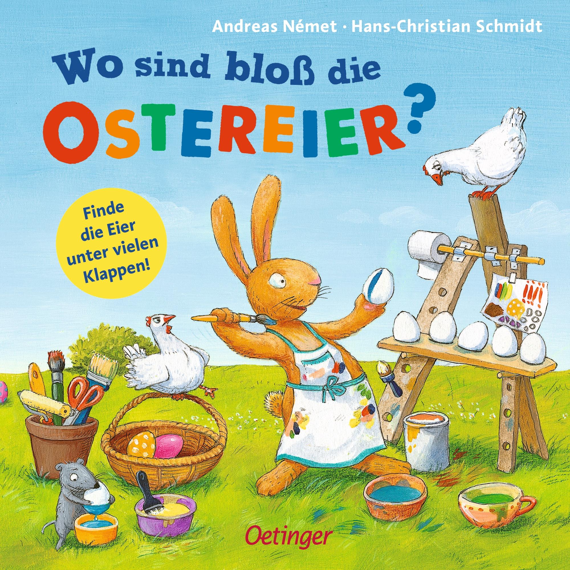 Vorderes Coverbild Wo sind bloß die Ostereier?