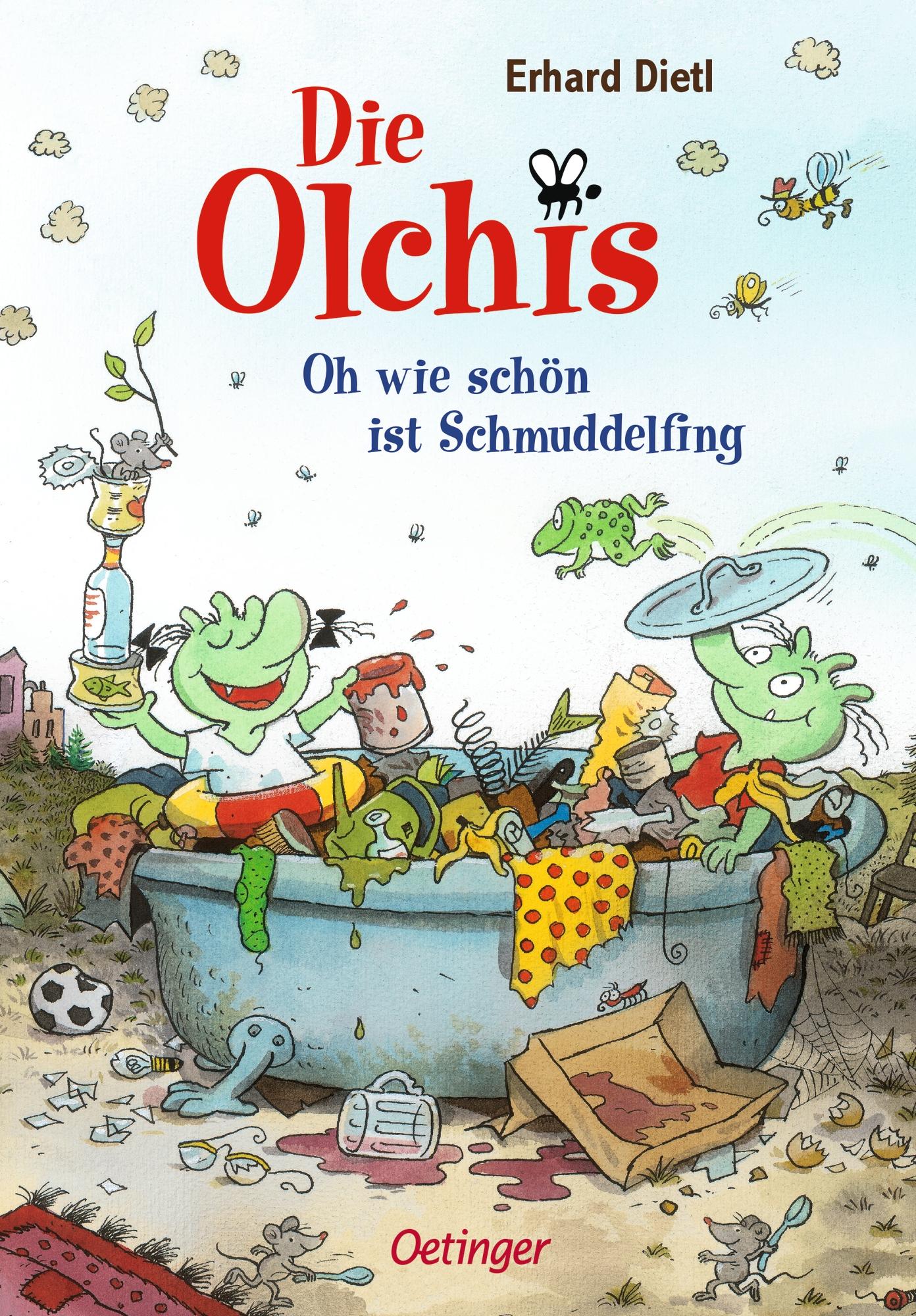 Vorderes Coverbild Die Olchis. Oh wie schön ist Schmuddelfing