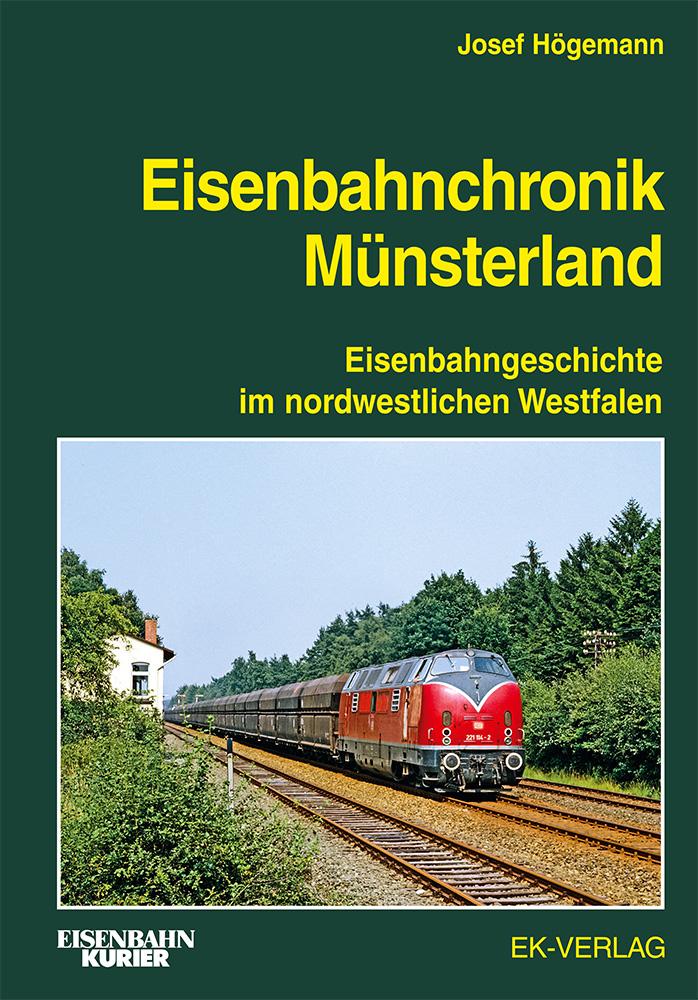 Vorderes Coverbild Eisenbahnchronik Münsterland