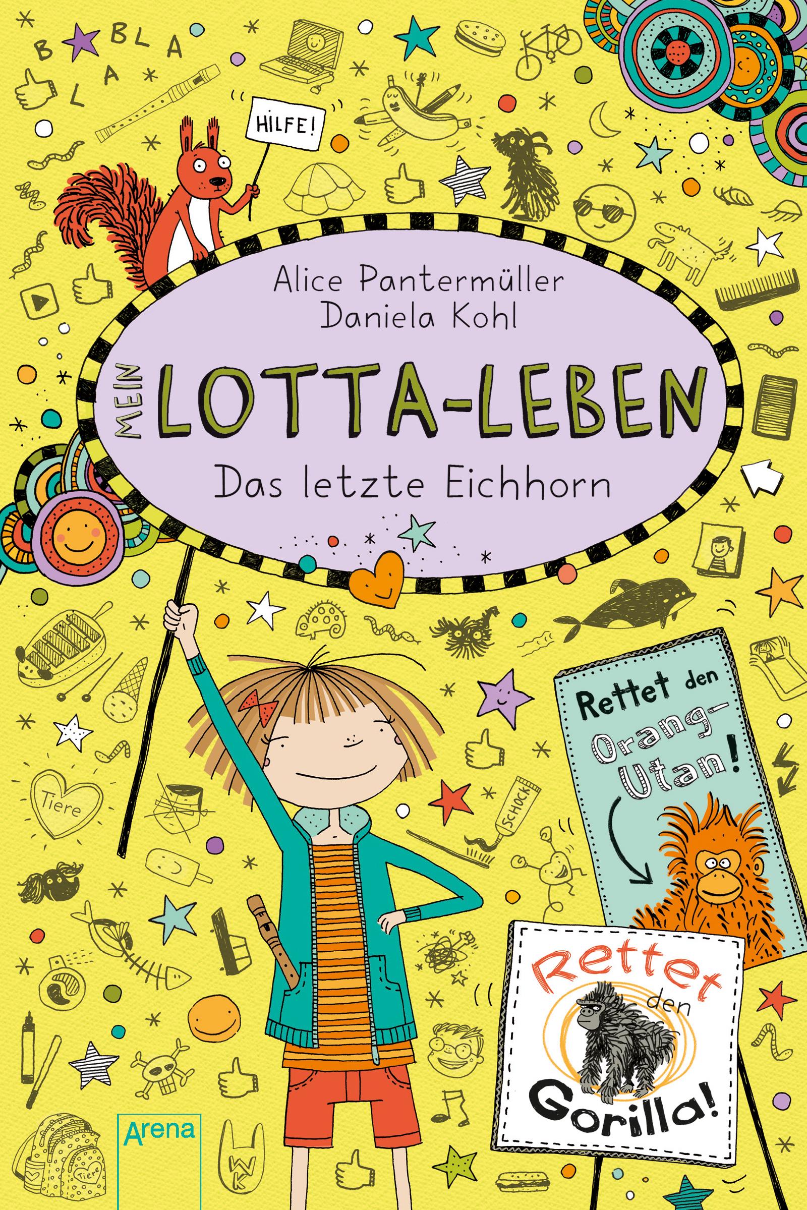 Vorderes Coverbild Mein Lotta-Leben (16). Das letzte Eichhorn