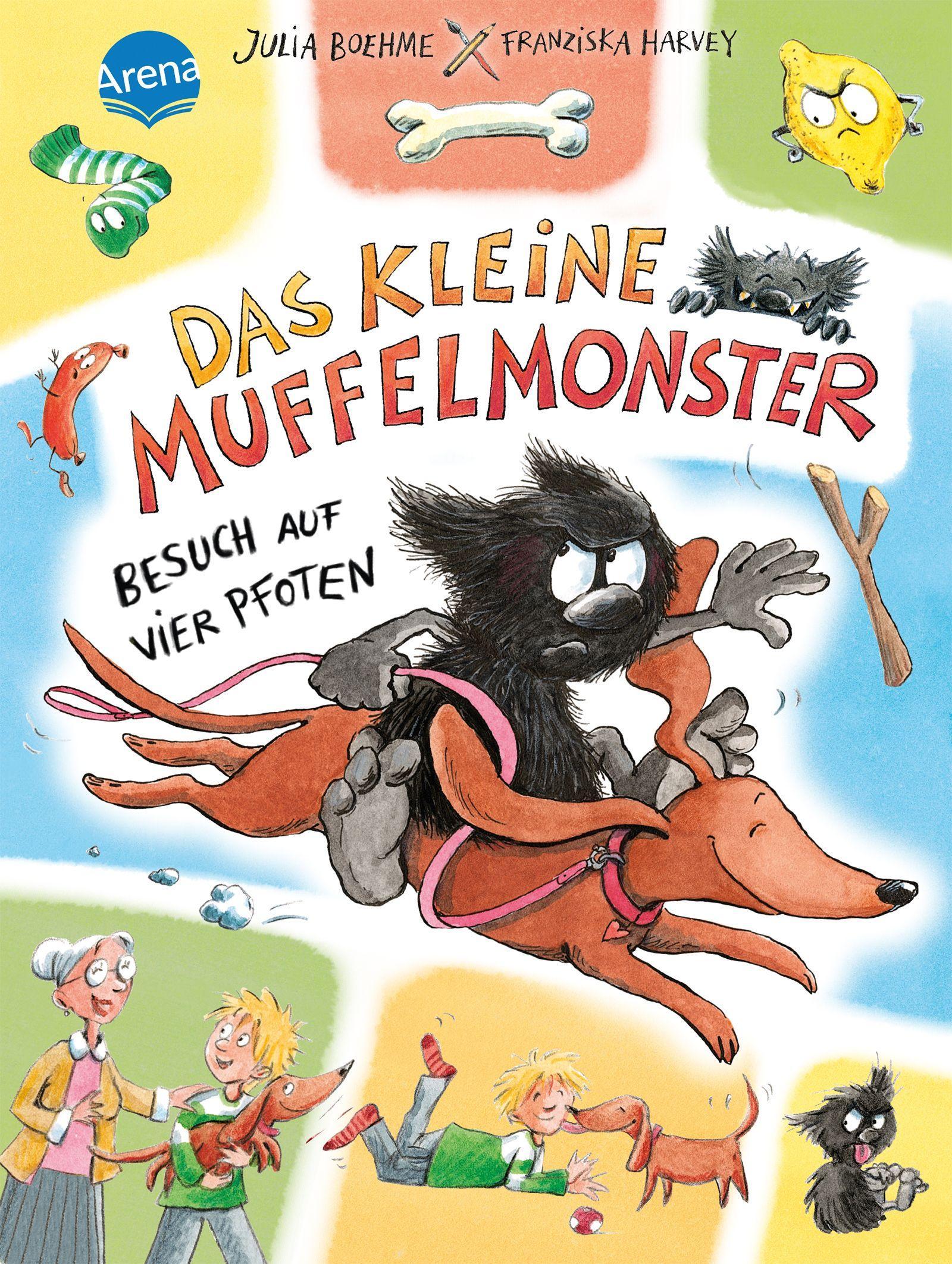 Vorderes Coverbild Das kleine Muffelmonster (2). Besuch auf vier Pfoten