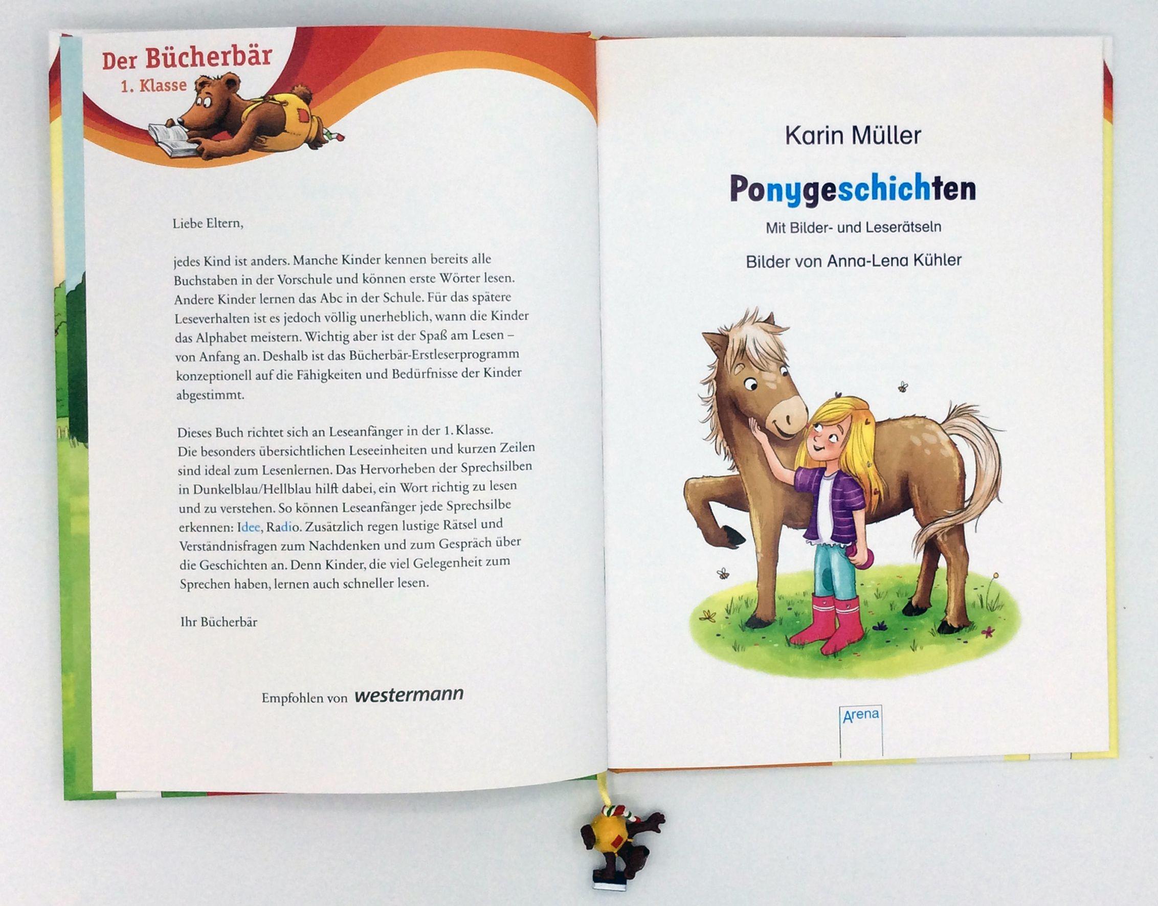 Beispielinhalt (Bild) Ponygeschichten