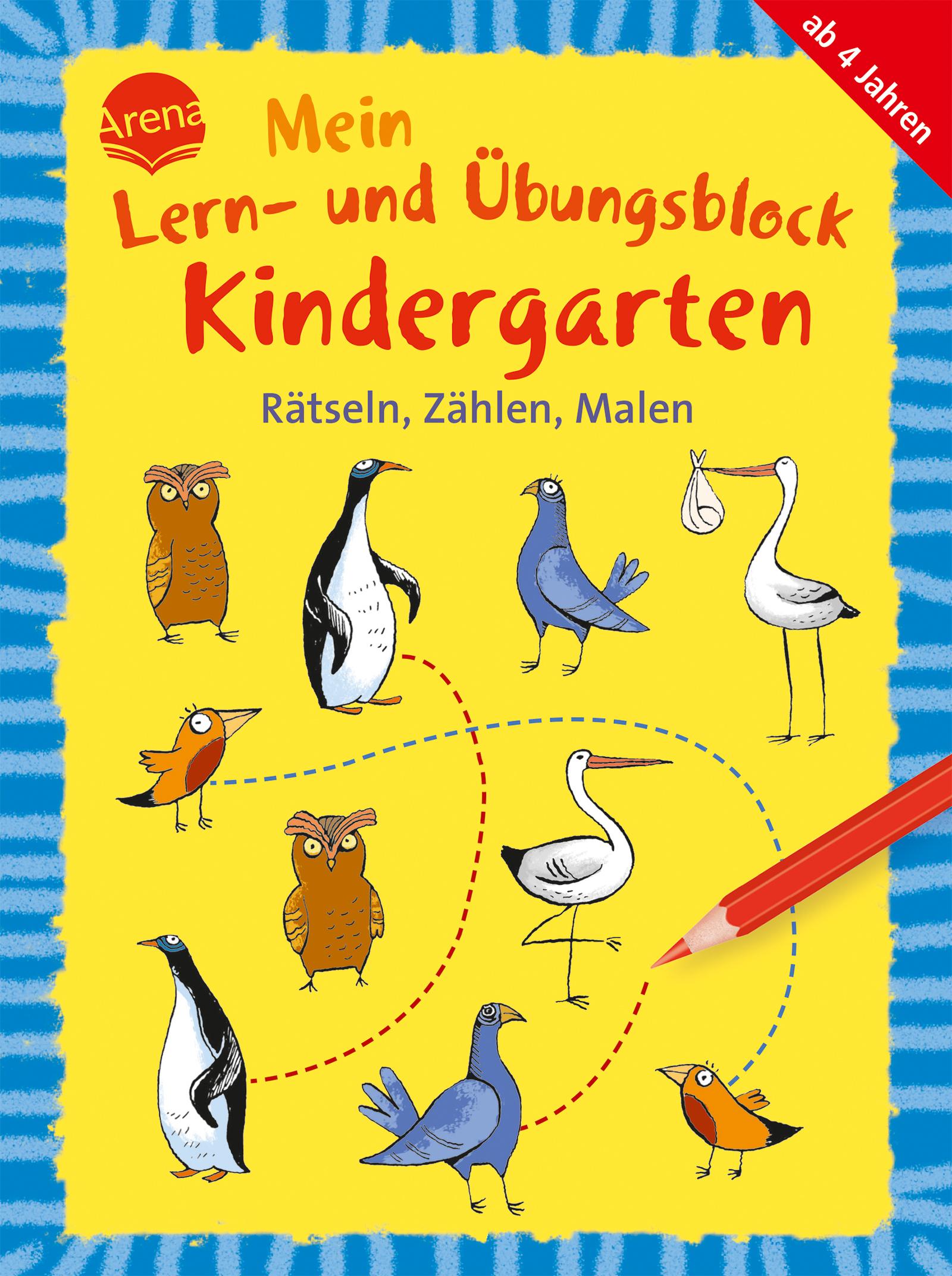 Vorderes Coverbild Rätseln, Zählen, Malen
