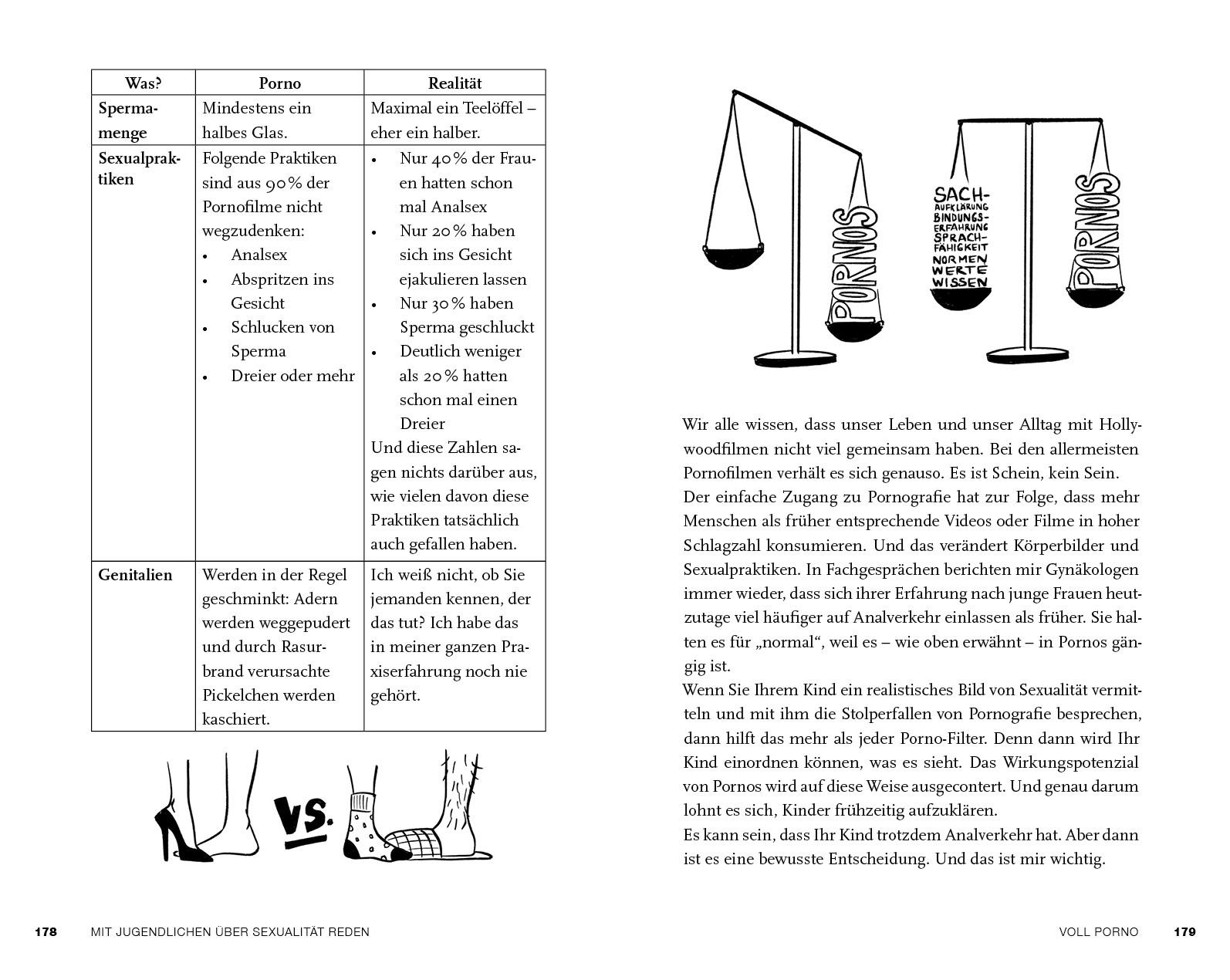 Beispielinhalt (Bild) Sex ist wie Brokkoli, nur anders - Ein Aufklärungsbuch für die ganze Familie