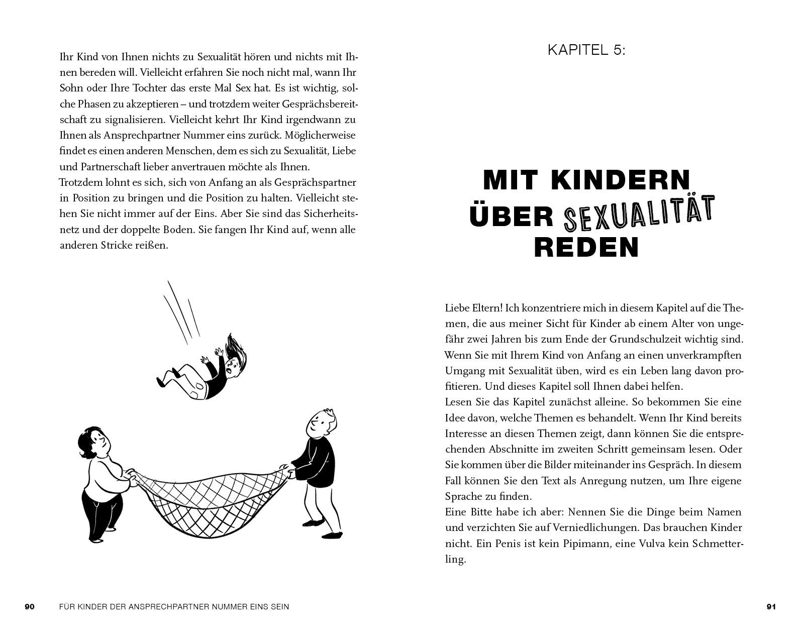 Beispielinhalt (Bild) Sex ist wie Brokkoli, nur anders - Ein Aufklärungsbuch für die ganze Familie