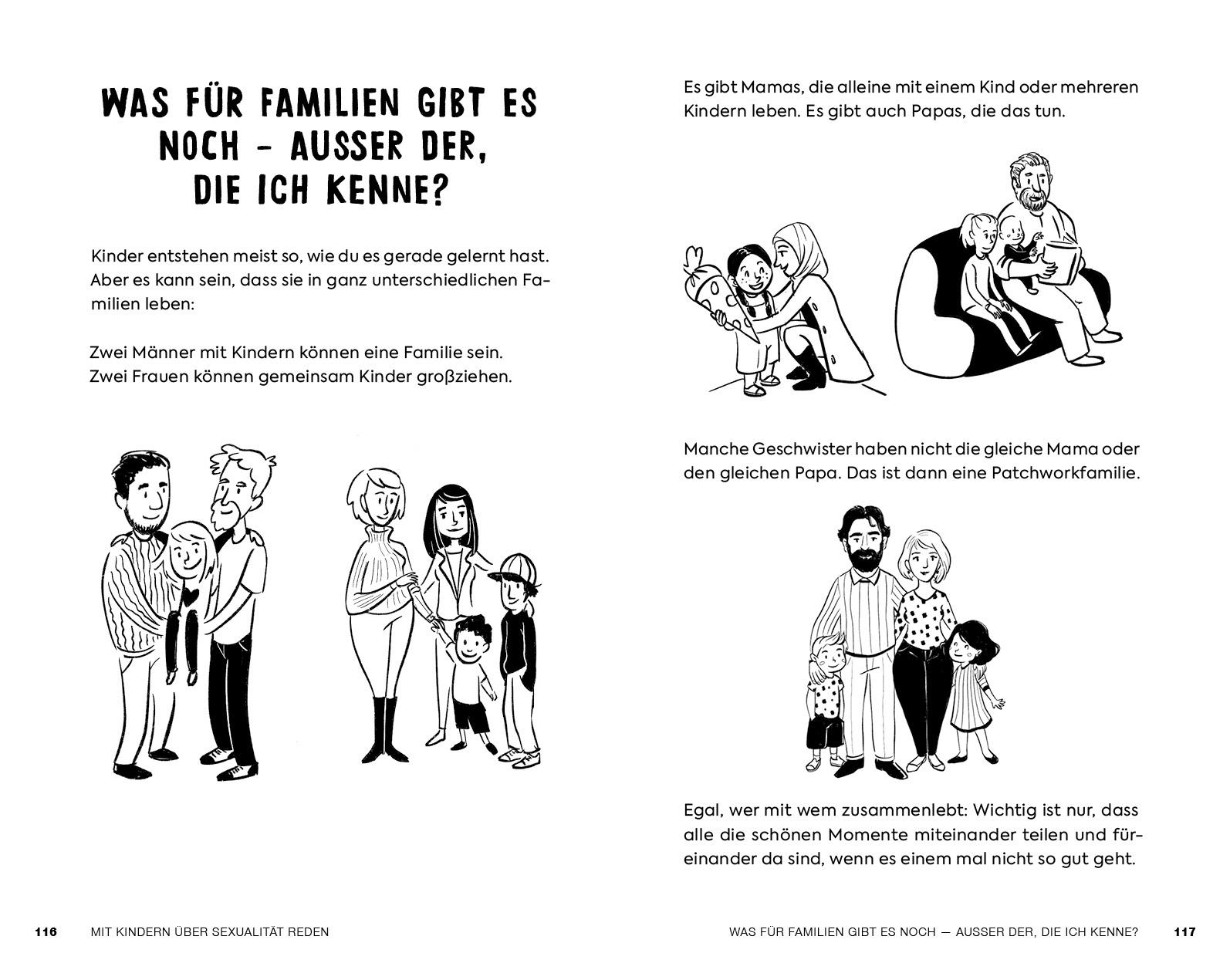 Beispielinhalt (Bild) Sex ist wie Brokkoli, nur anders - Ein Aufklärungsbuch für die ganze Familie
