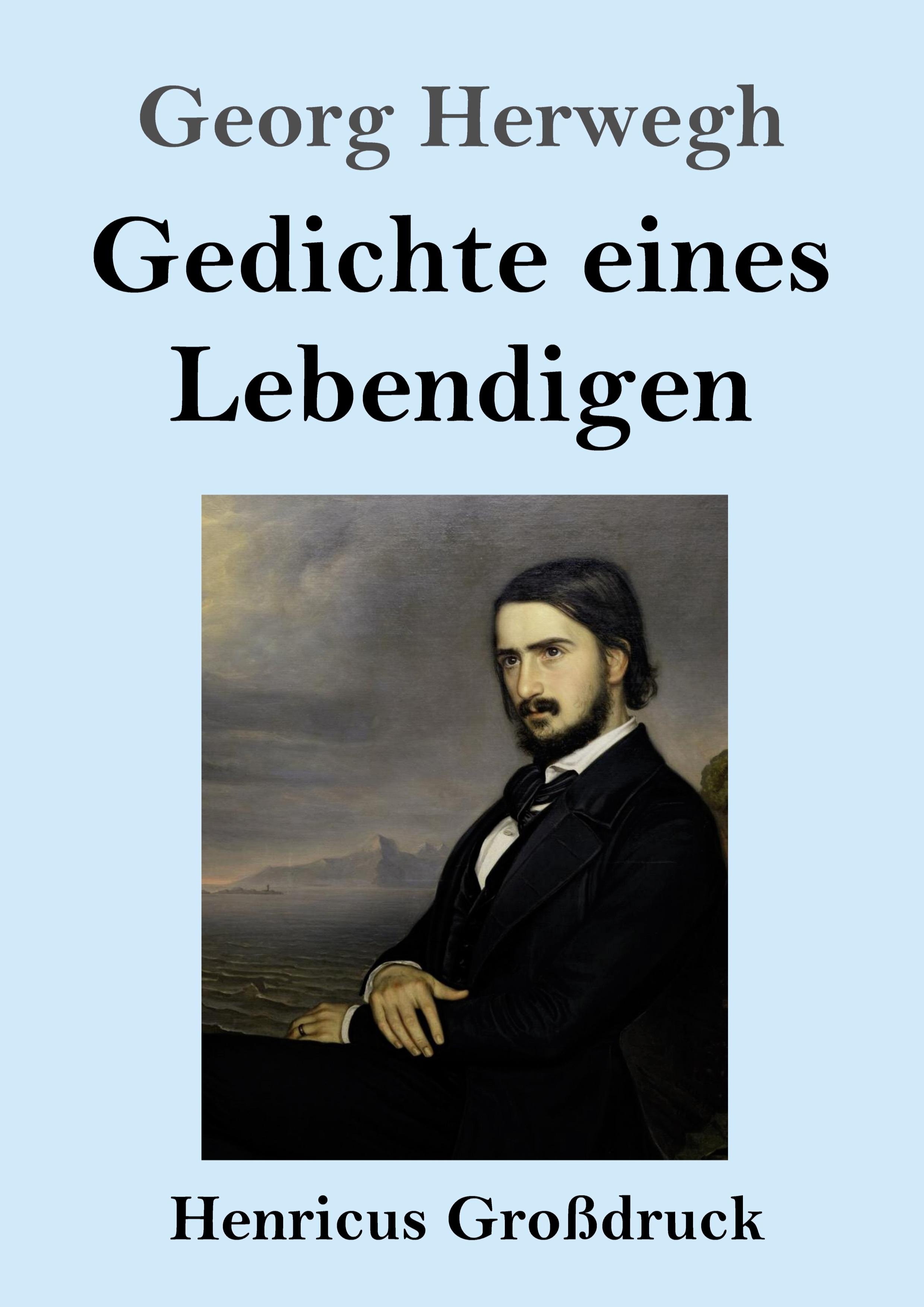 Vorderes Coverbild Gedichte eines Lebendigen (Großdruck)