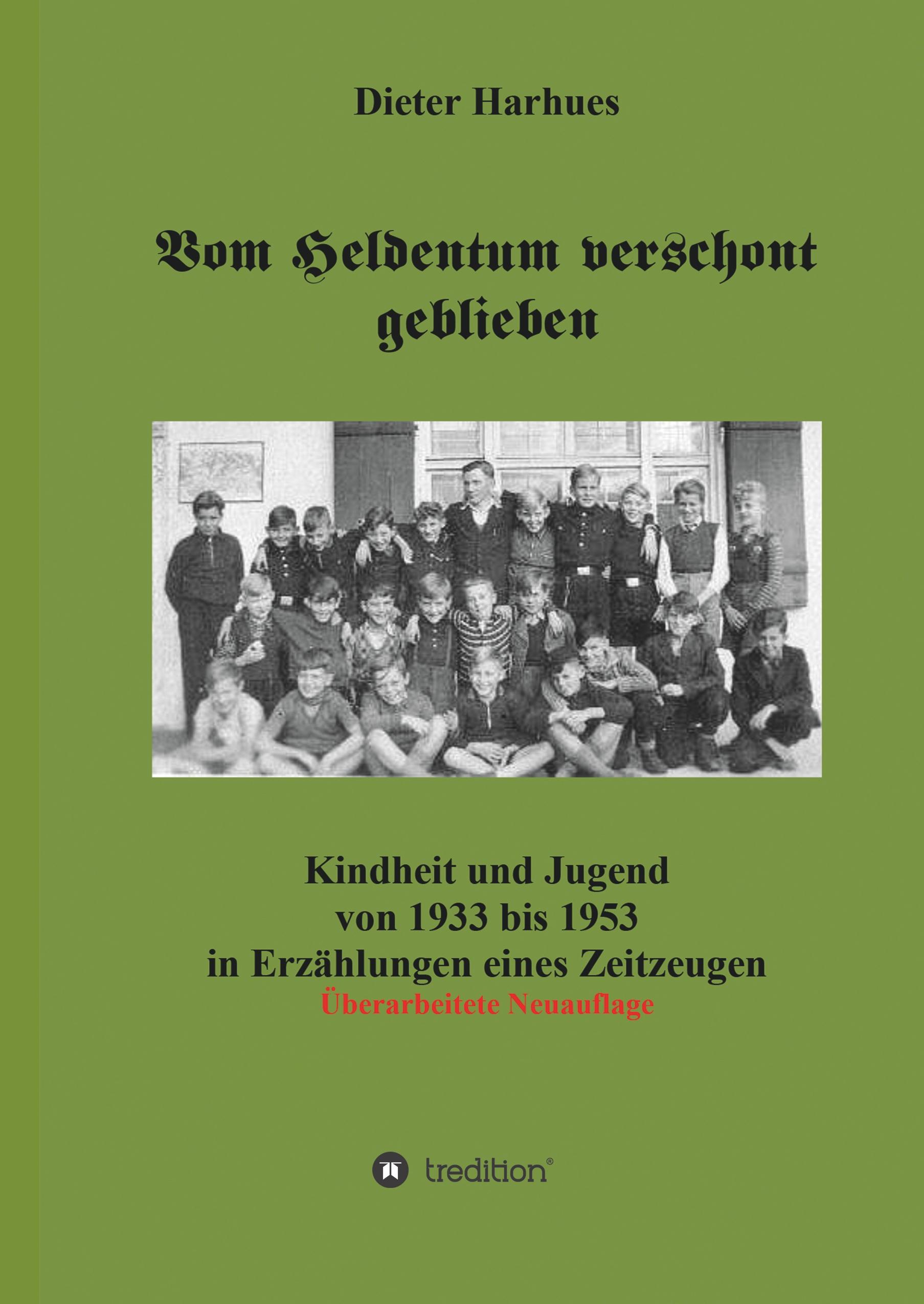 Vorderes Coverbild Vom Heldentum verschont geblieben