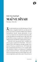 Vorderes Coverbild Mai ve Siyah