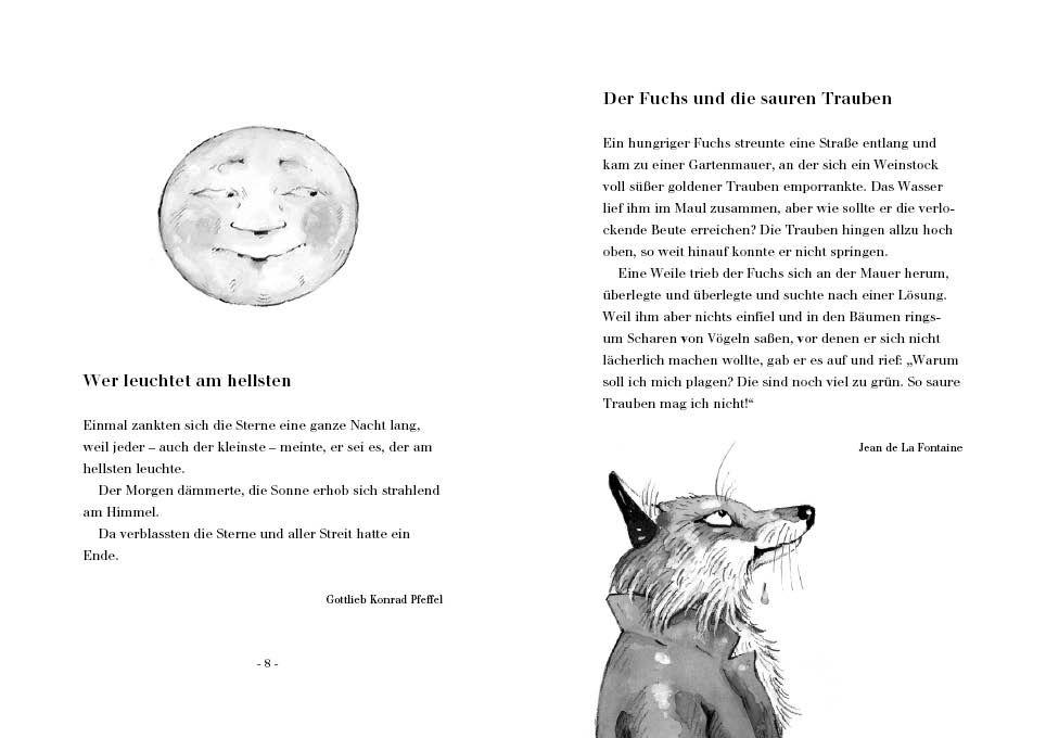 Beispielinhalt (Bild) Die schönsten Fabeln