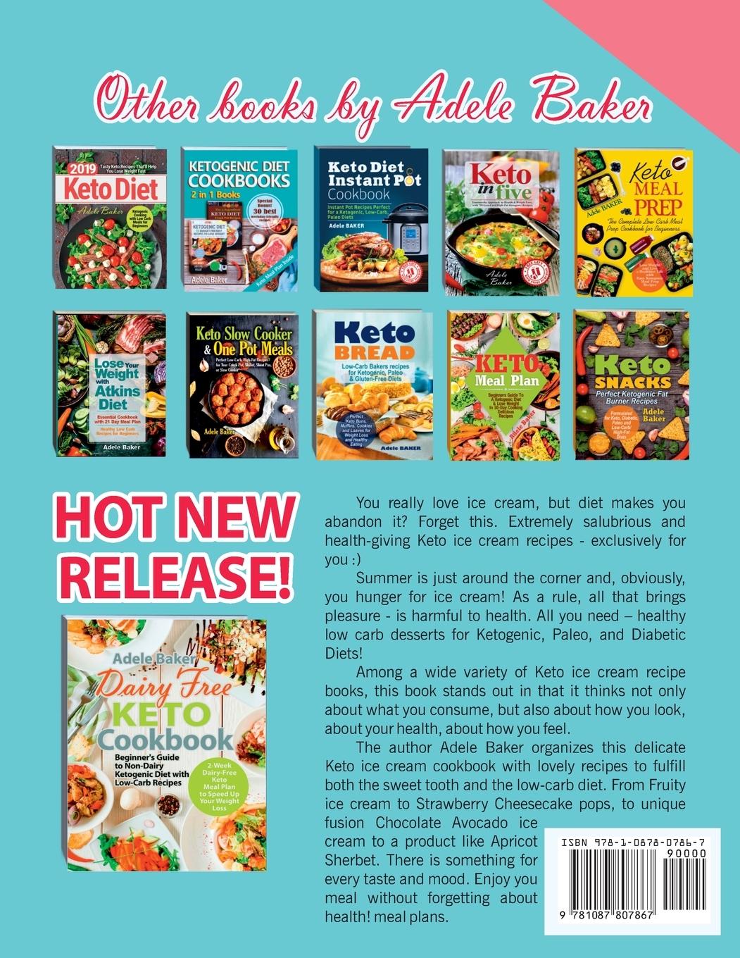 Rückseitencover Keto Ice Cream