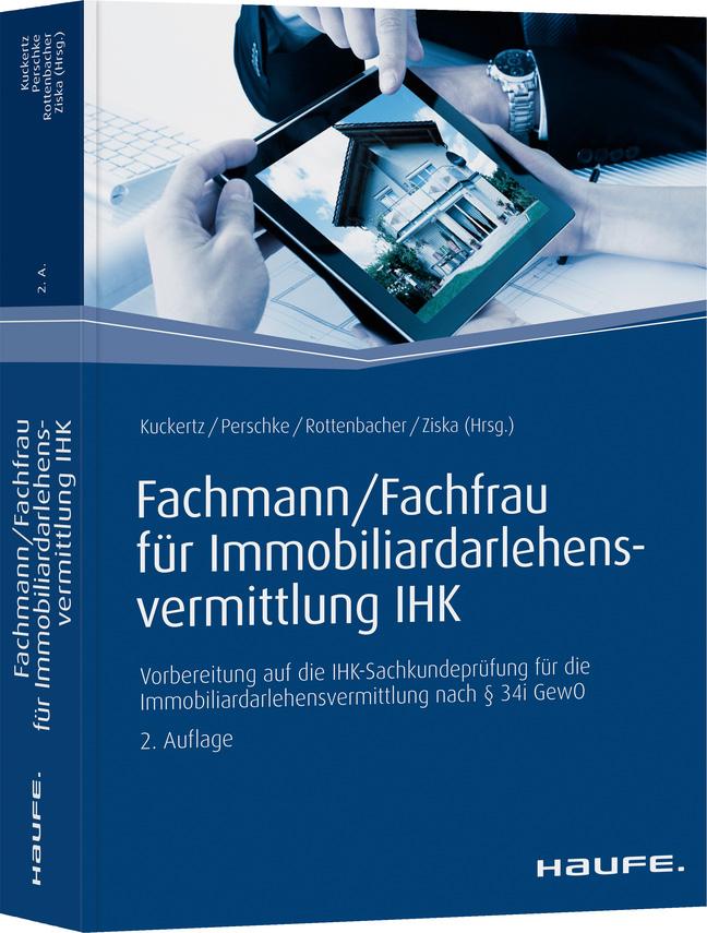 Vorderes Coverbild Fachmann/Fachfrau für Immobiliardarlehensvermittlung IHK