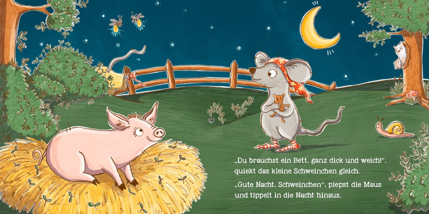 Beispielinhalt (Bild) Licht aus, kleine Maus!