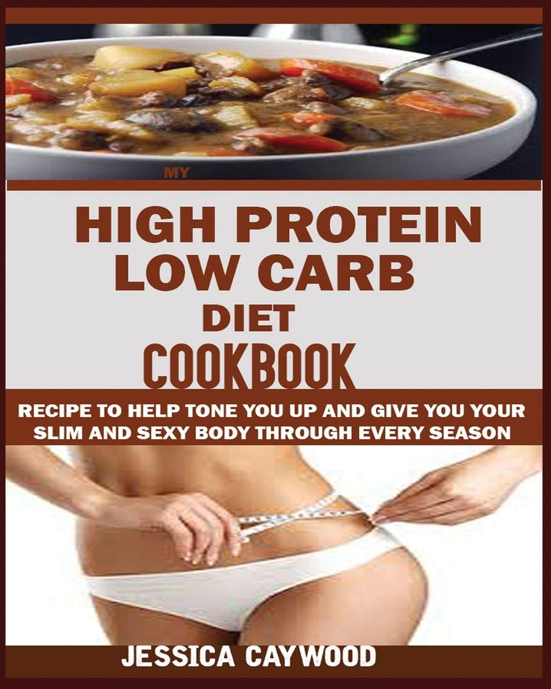 Vorderes Coverbild HIGH PROTEIN LOW CARB DIET COOKBOOK
