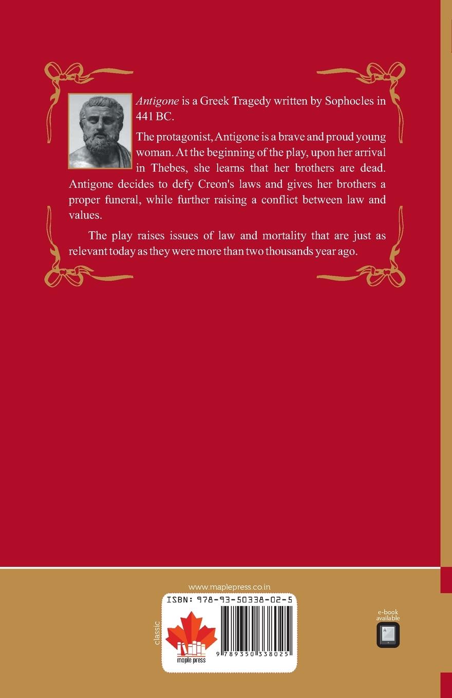 Rückseitencover Antigone