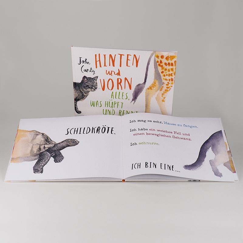 Beispielinhalt (Bild) Hinten und vorn - Alles, was hüpft und rennt