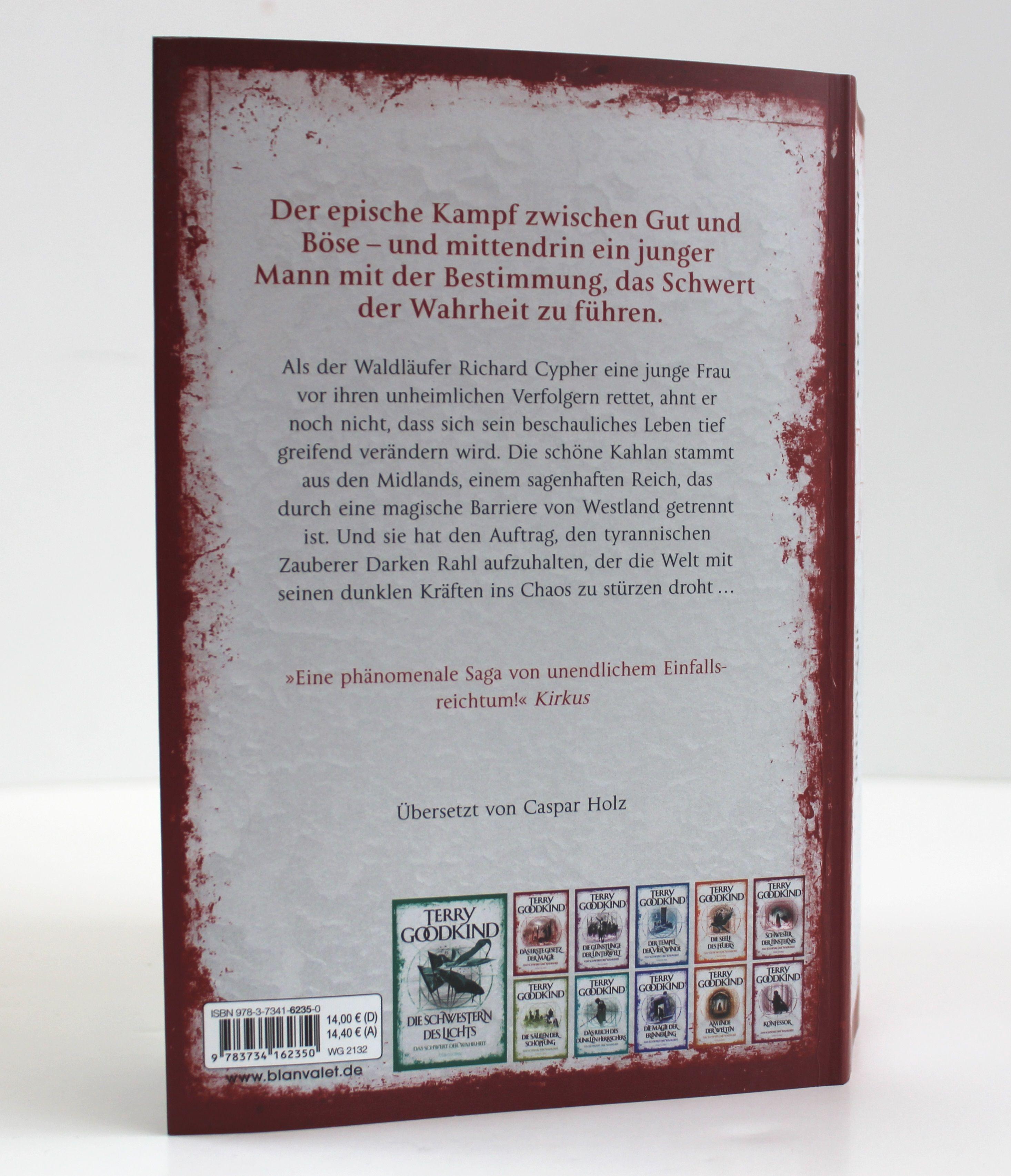 Beispielinhalt (Bild) Das erste Gesetz der Magie - Das Schwert der Wahrheit