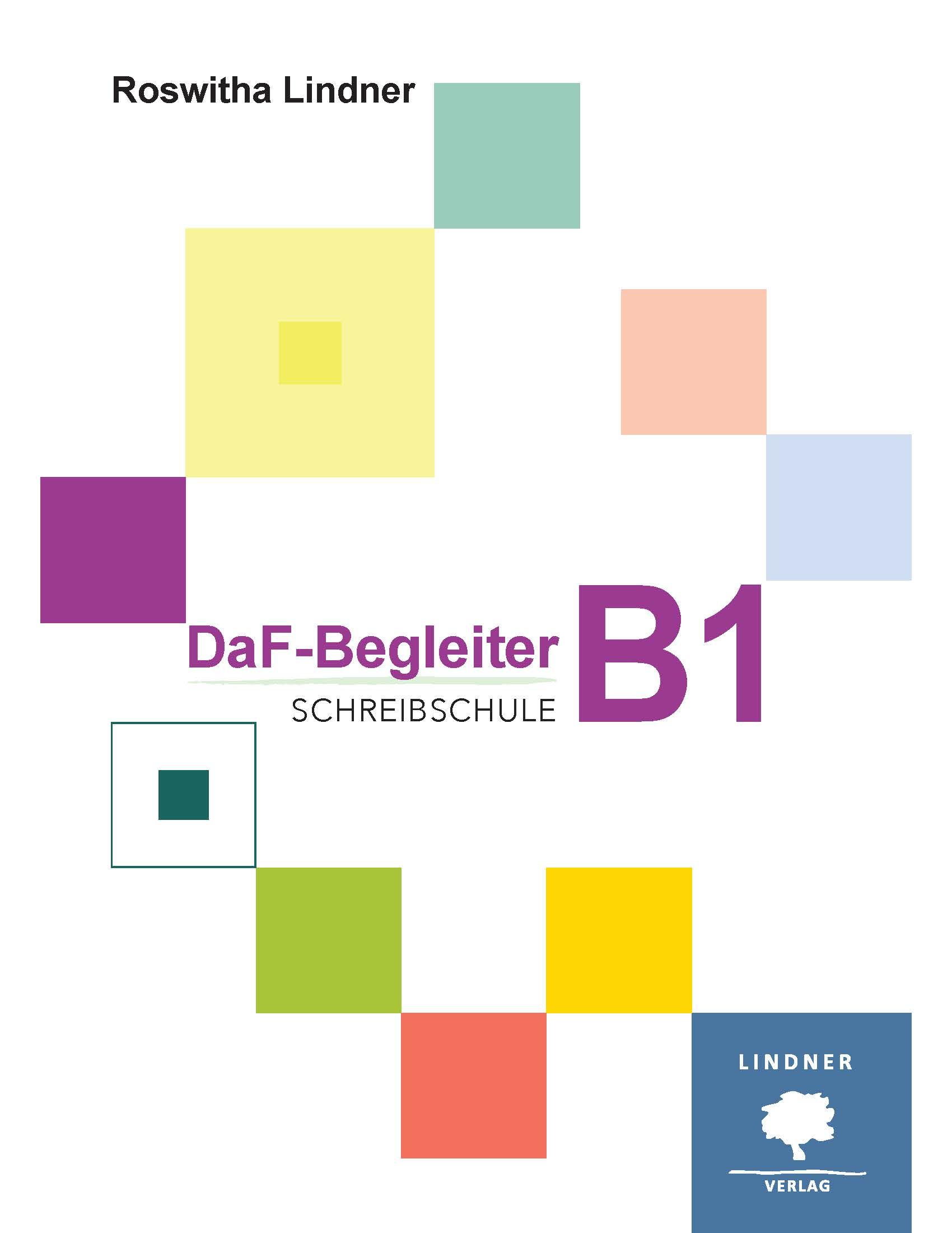 Vorderes Coverbild DaF-Begleiter B1 - Schreibschule
