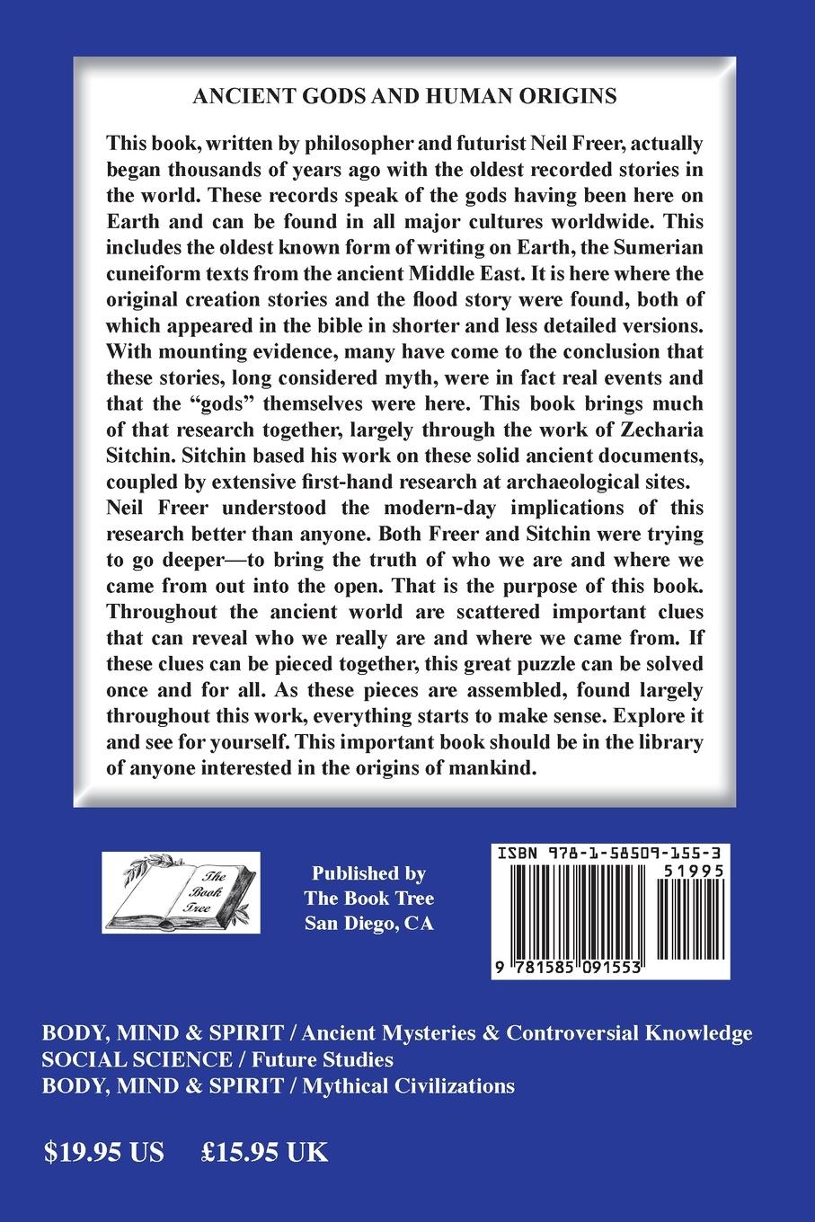 Rückseitencover Ancient Gods and Human Origins