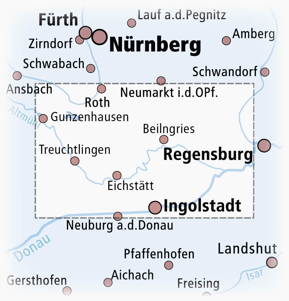 Beispielinhalt (Bild) Altmühltal - Fränkisches Seenland