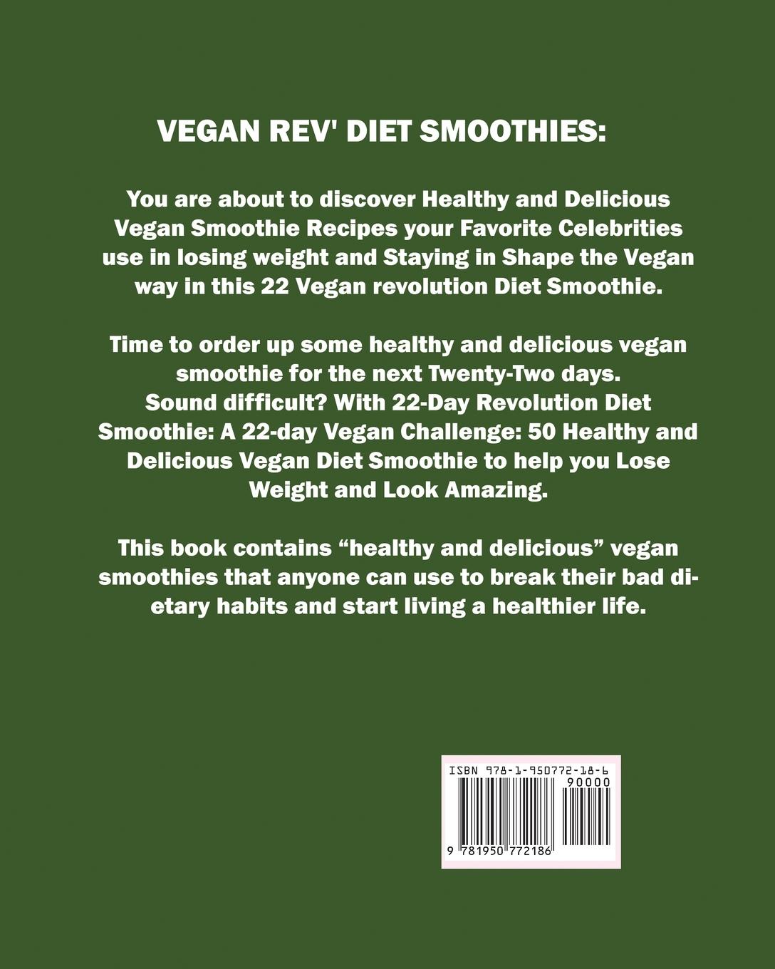 Rückseitencover VEGAN REV' DIET SMOOTHIE