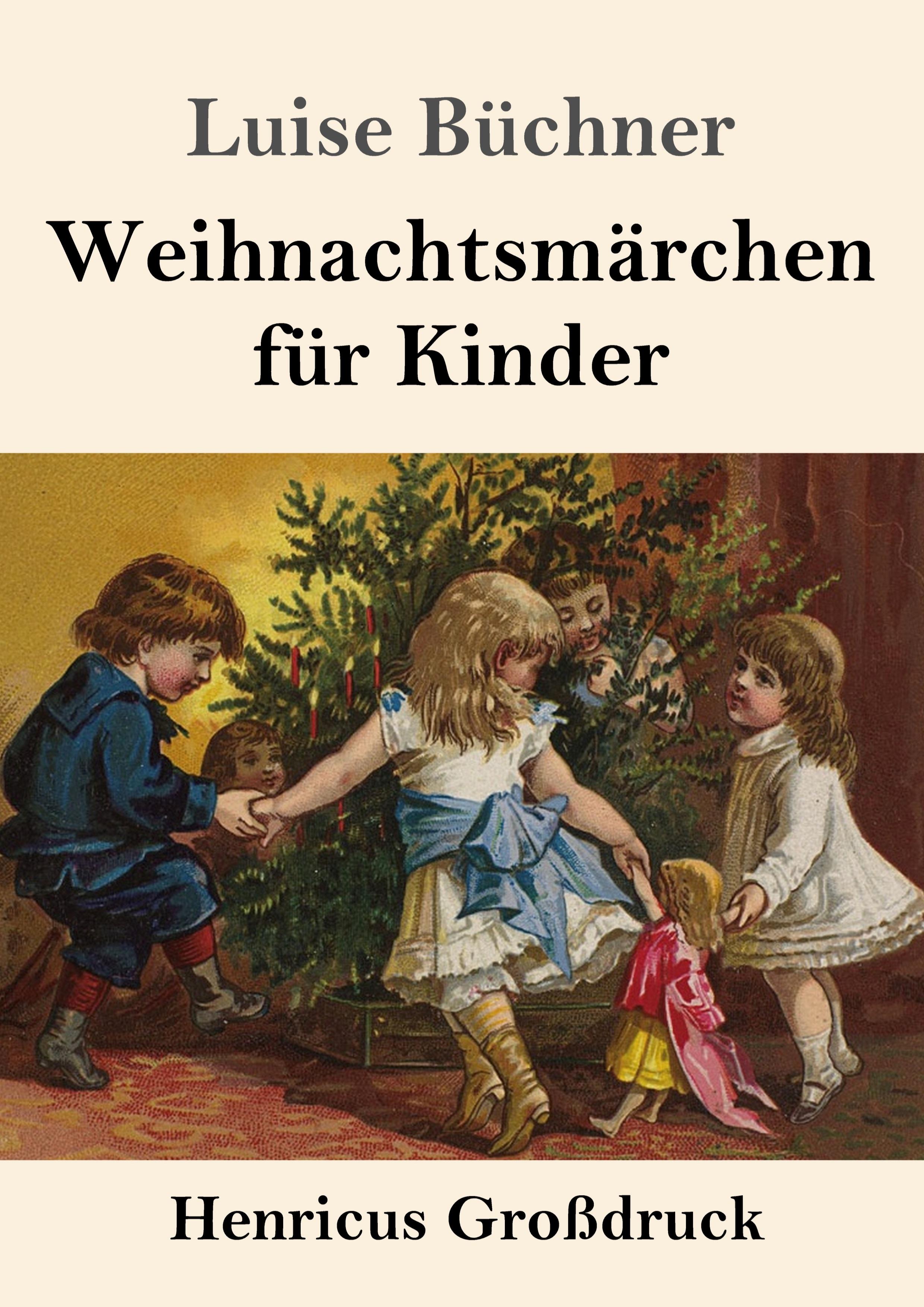 Vorderes Coverbild Weihnachtsmärchen für Kinder (Großdruck)