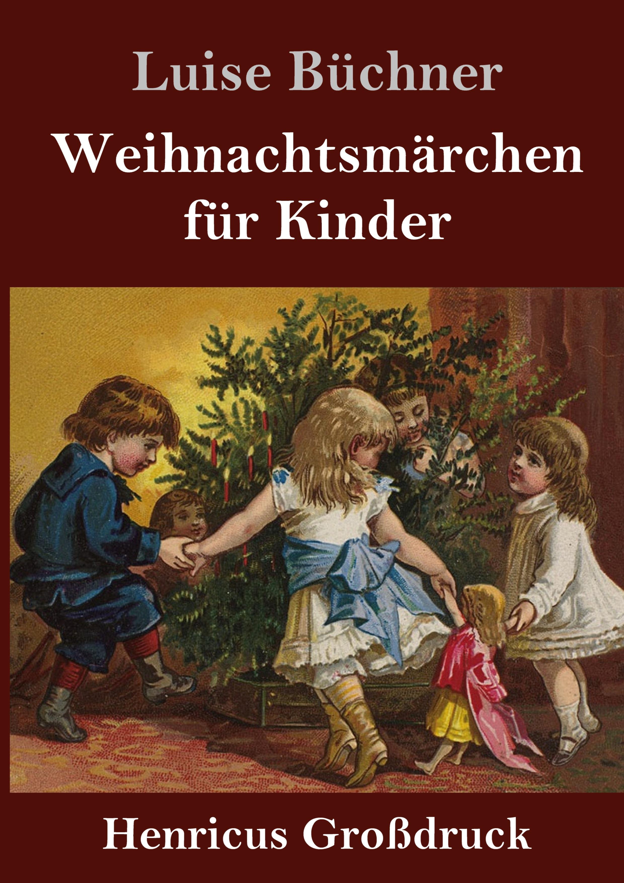 Vorderes Coverbild Weihnachtsmärchen für Kinder (Großdruck)