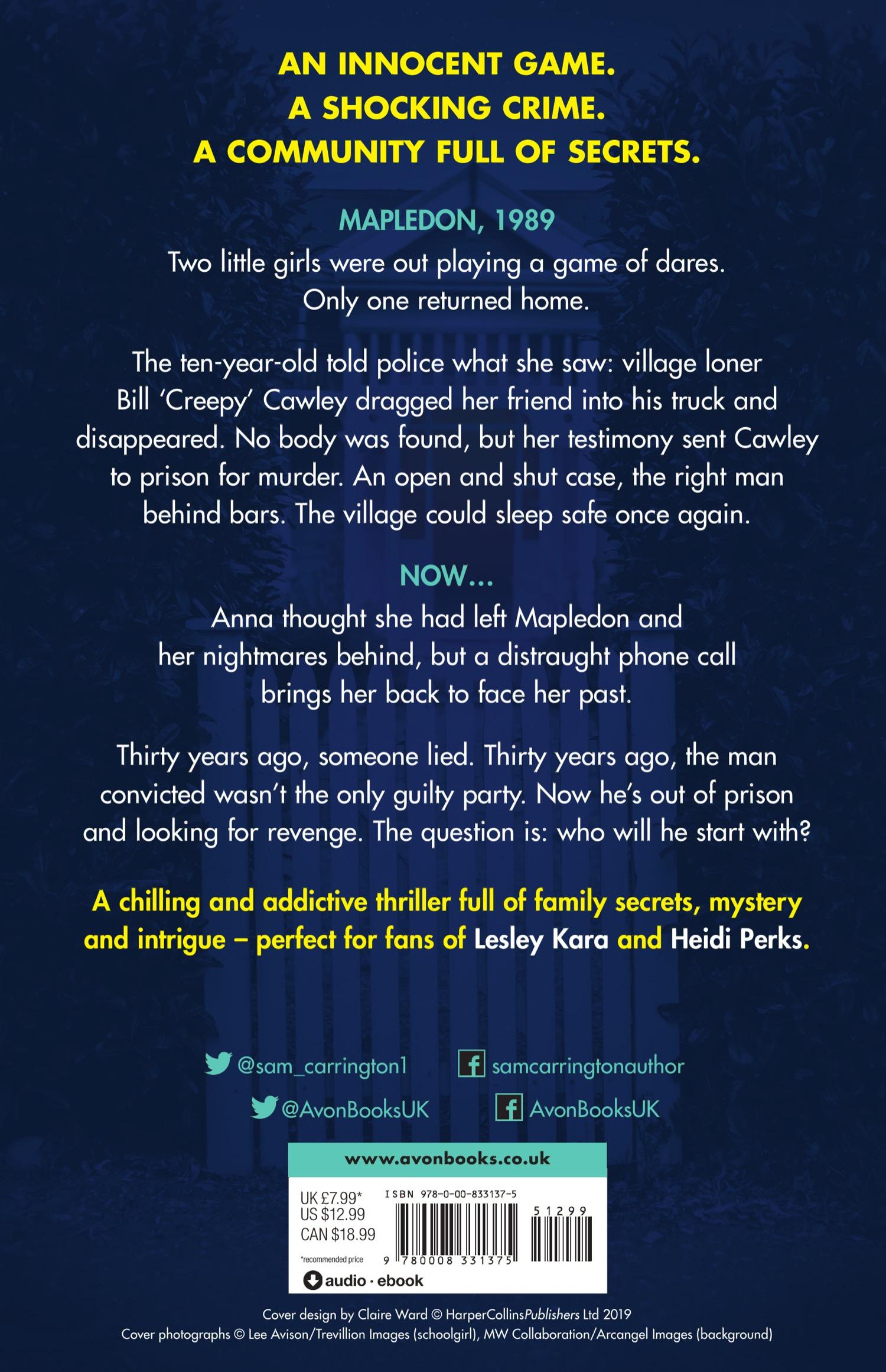 Rückseitencover I Dare You