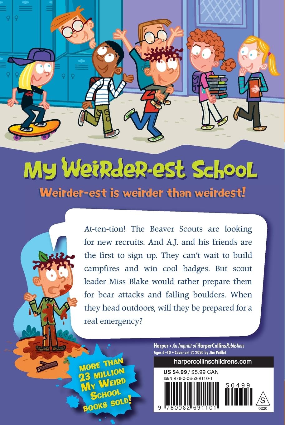 Rückseitencover My Weirder-est School #4