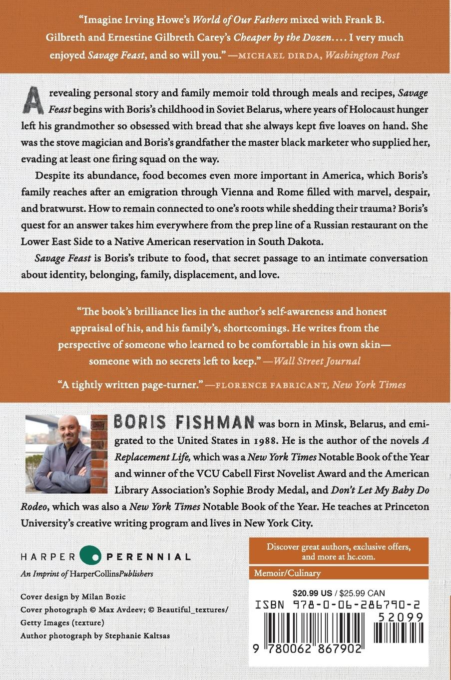 Rückseitencover Savage Feast